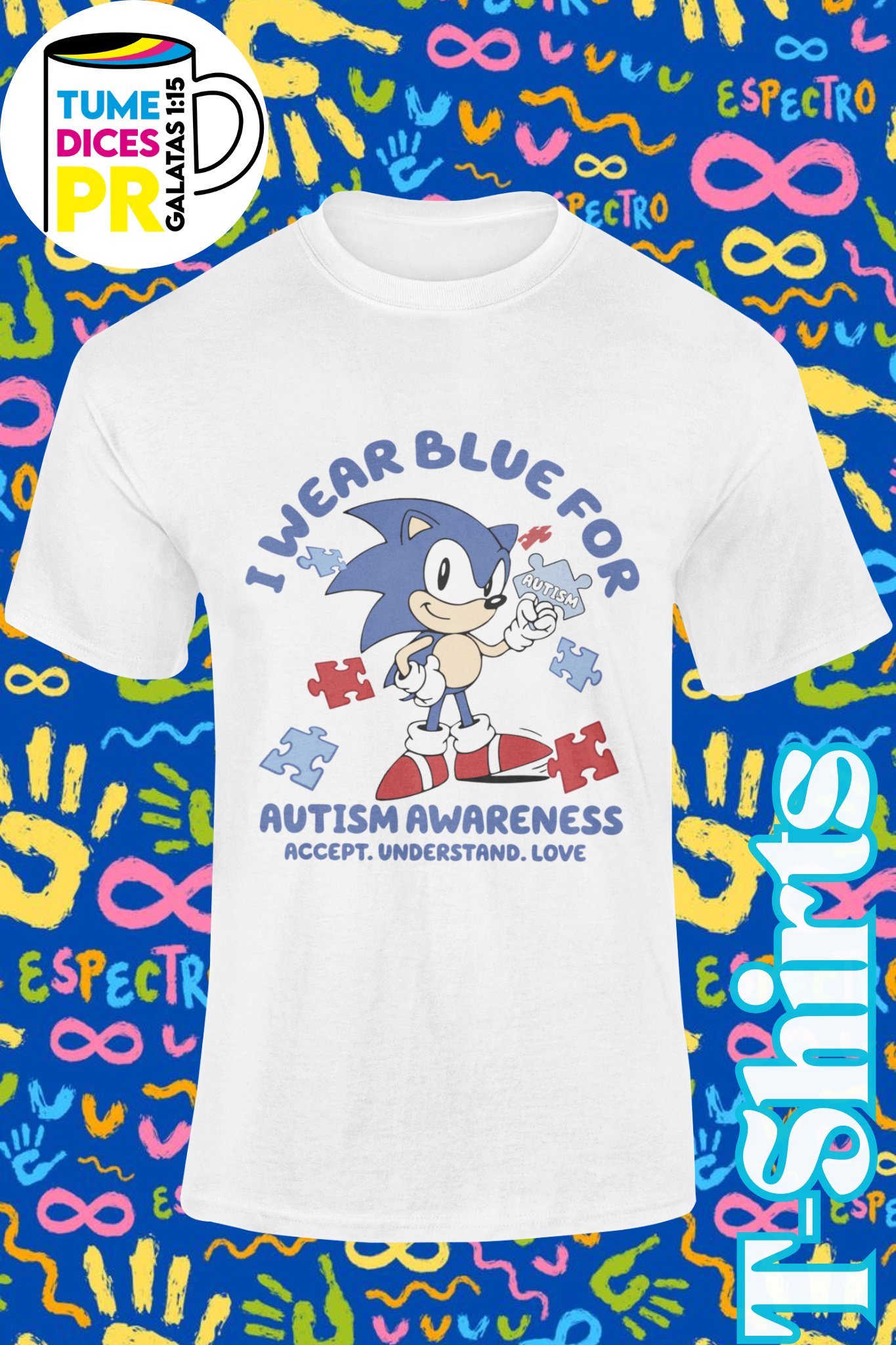 AUTISMO 4 Camisetas