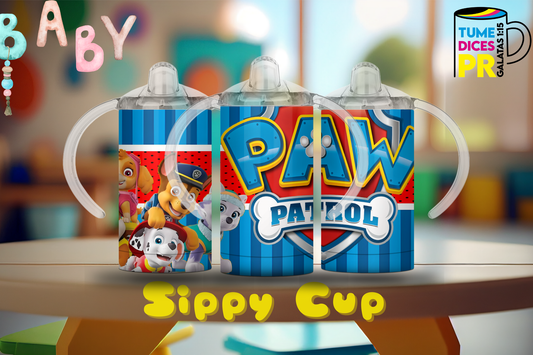 Sippy Cup Paw Patrol 3 12 oz | Acero inoxidable | Con sorbeto
