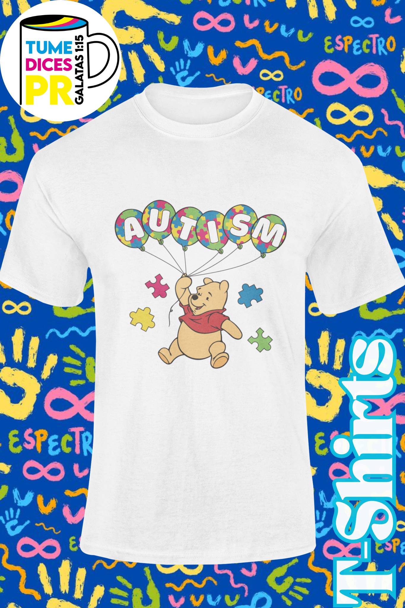 AUTISMO 4 Camisetas