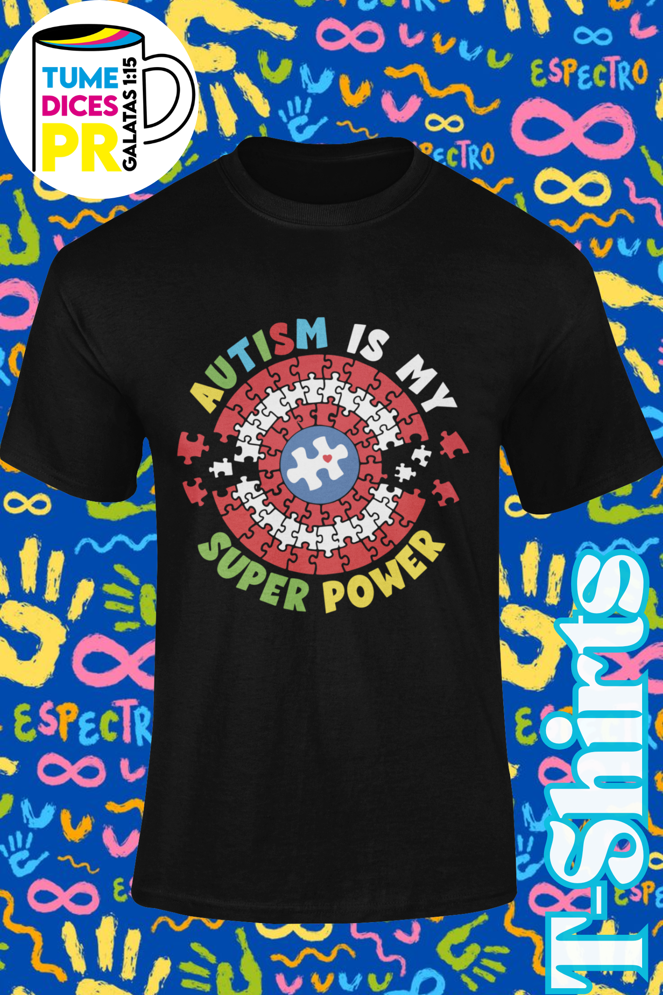 AUTISMO 4 Camisetas