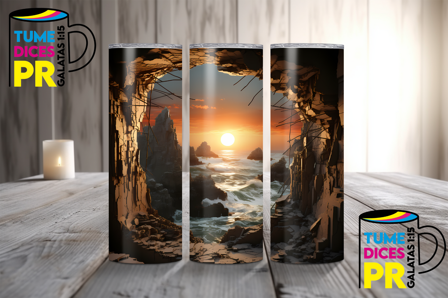 PAISAJES Skinny Tumbler
