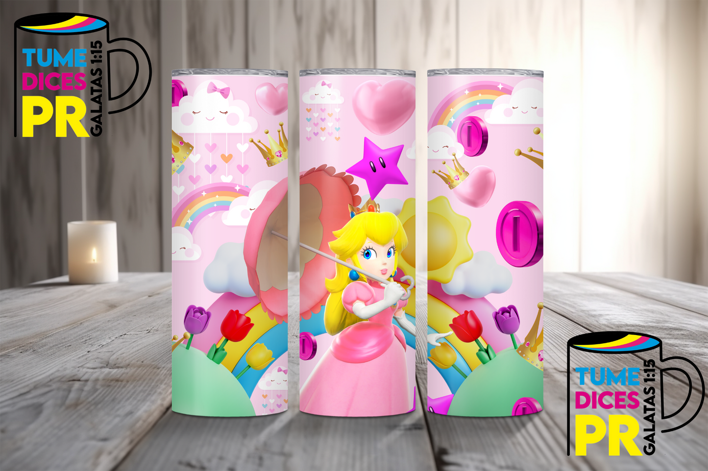 MARIO BROS Skinny Tumbler