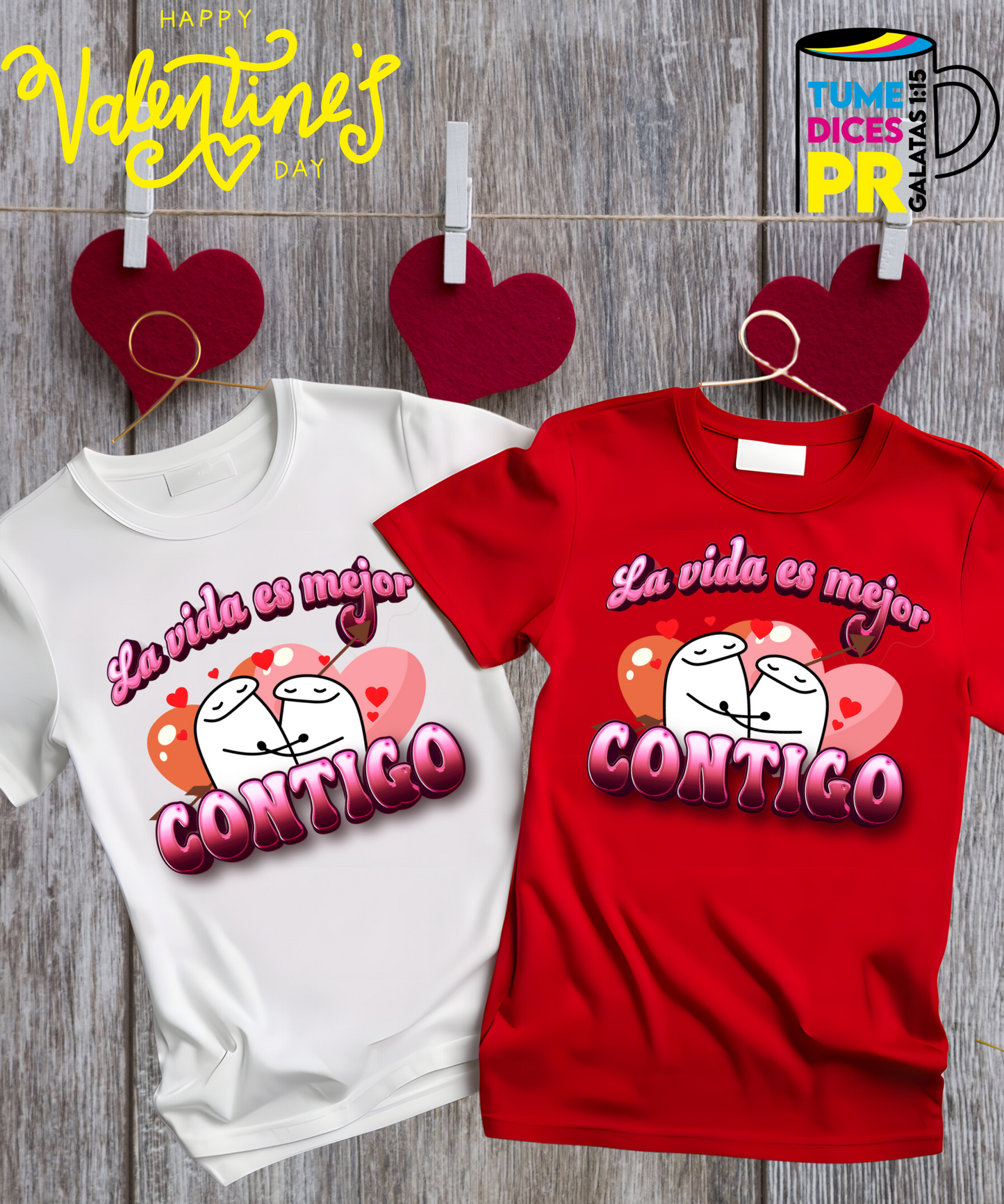 Camiseta AMOR Y AMISTAD 2
