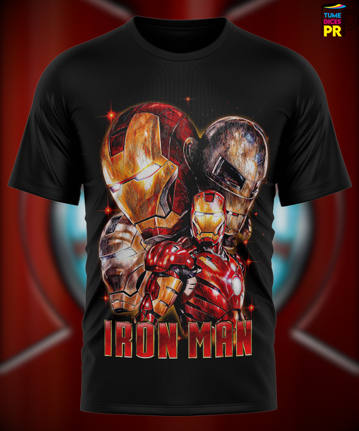 IRON MAN Camisetas