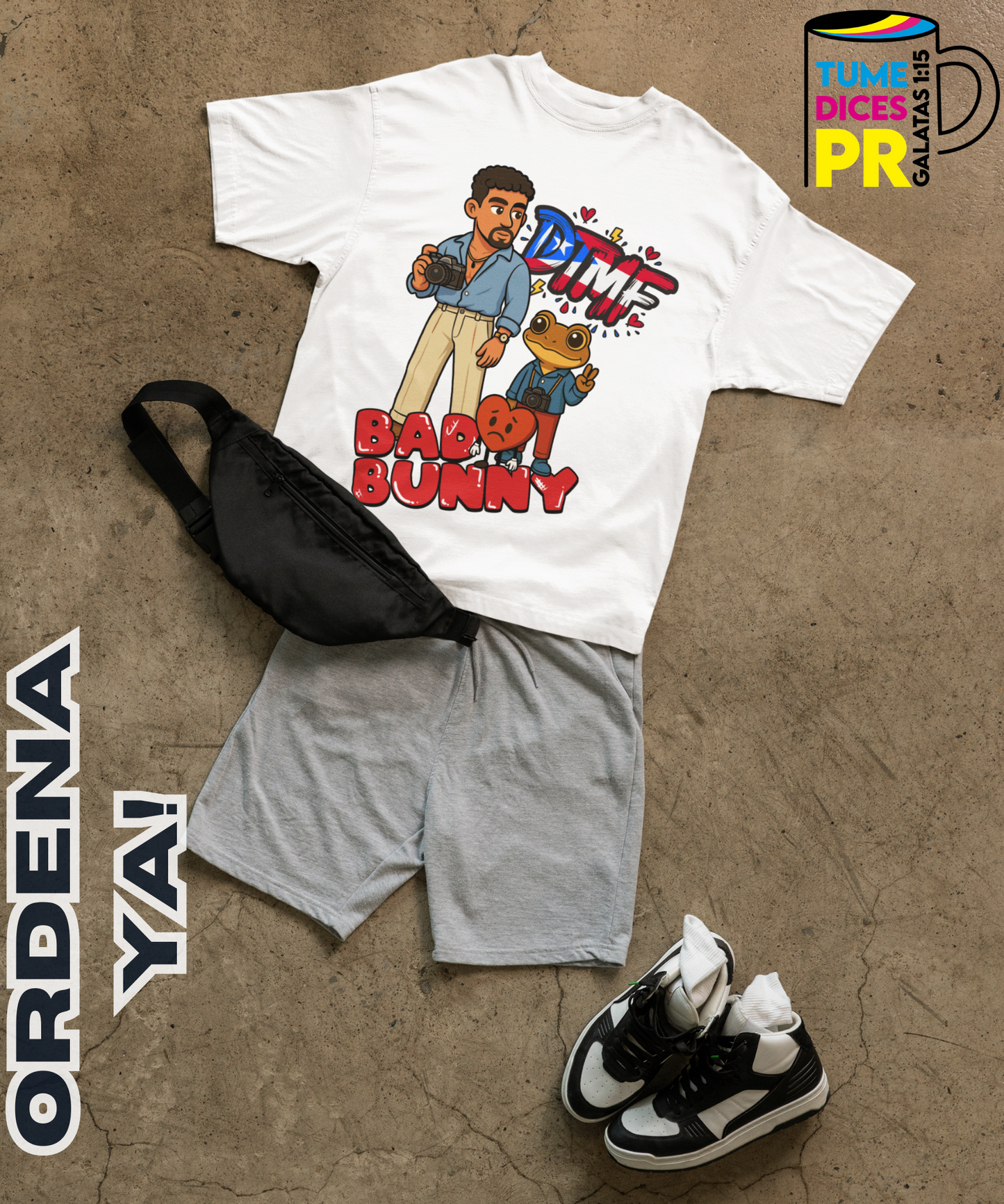 Camiseta Bad Bunny 5