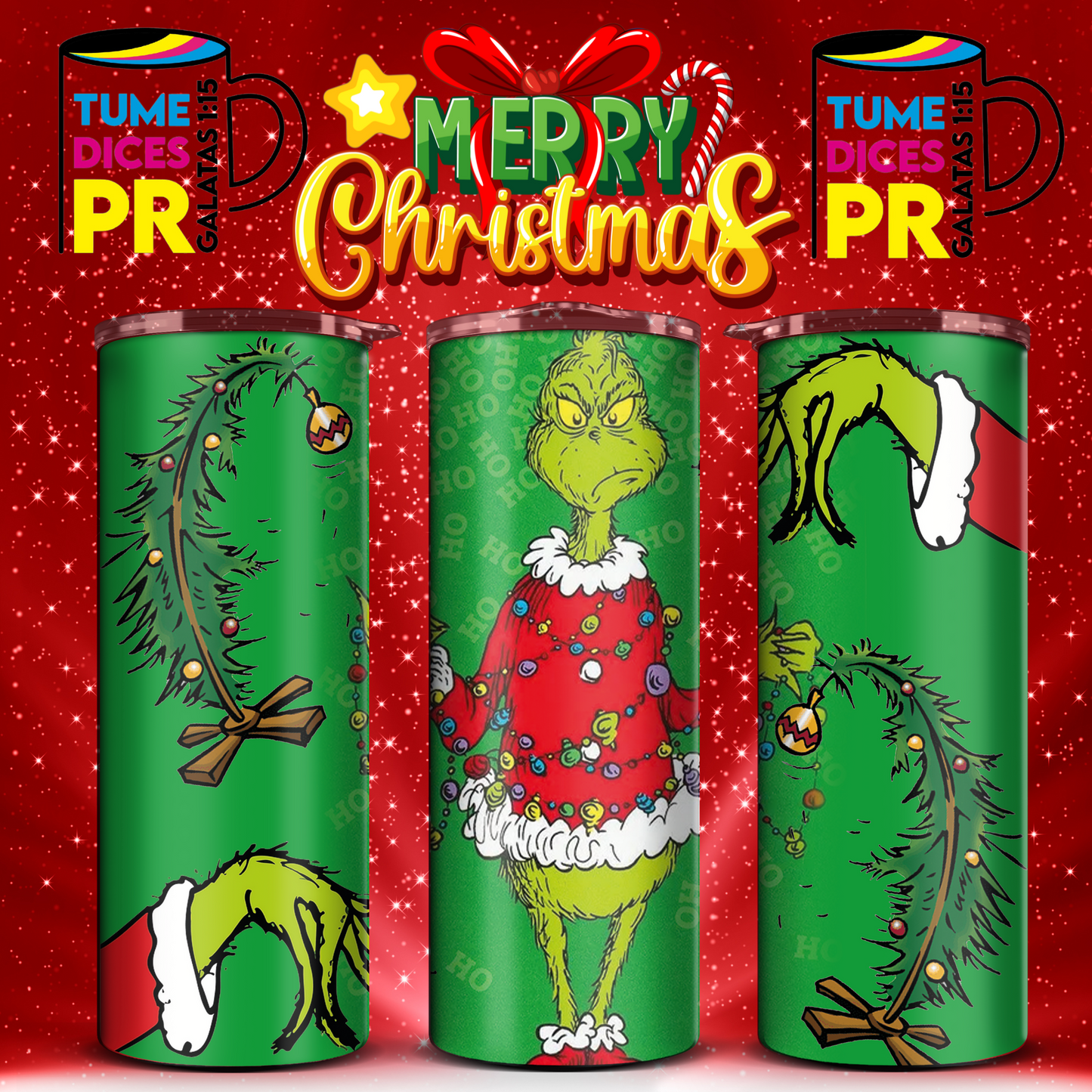 NAVIDAD Skinny Tumbler