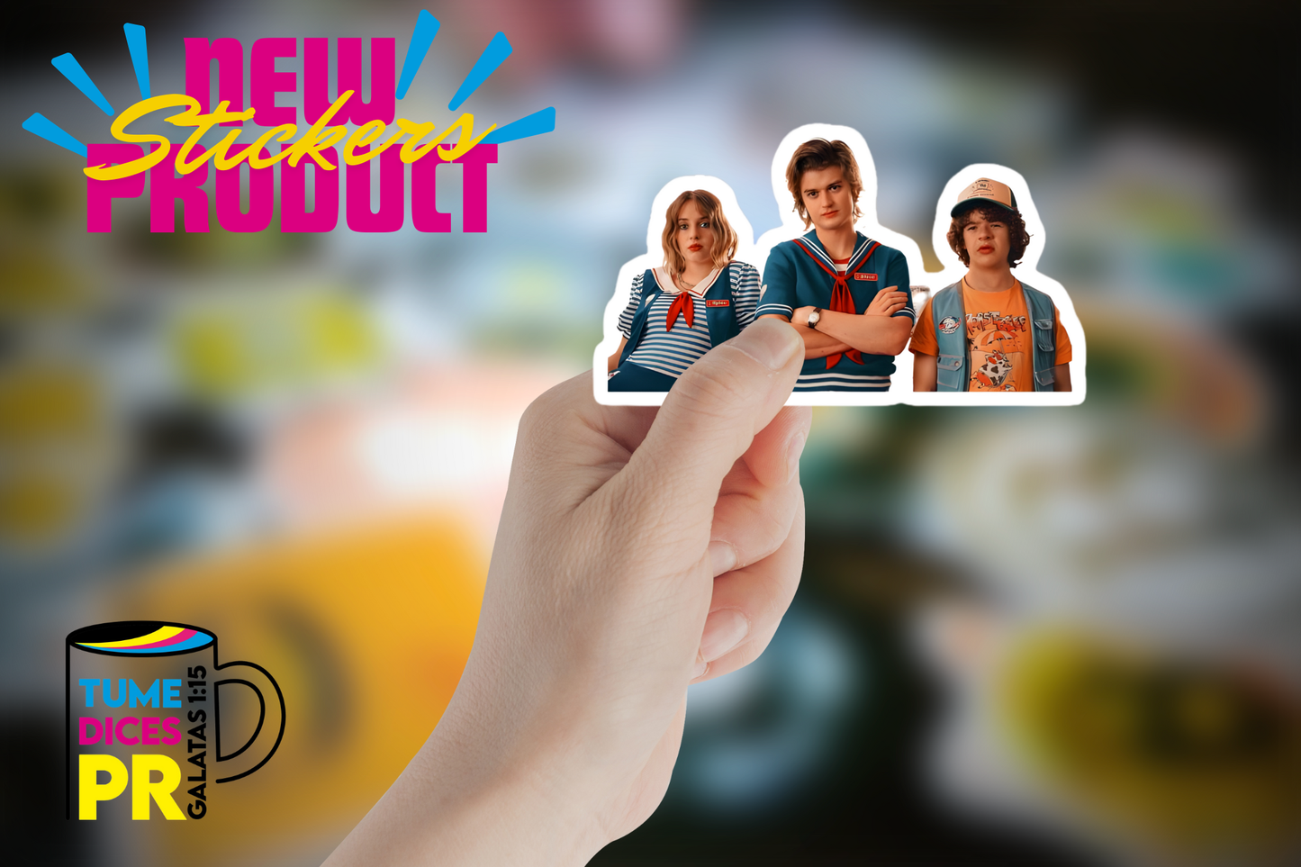 STRANGER THINGS Stickers