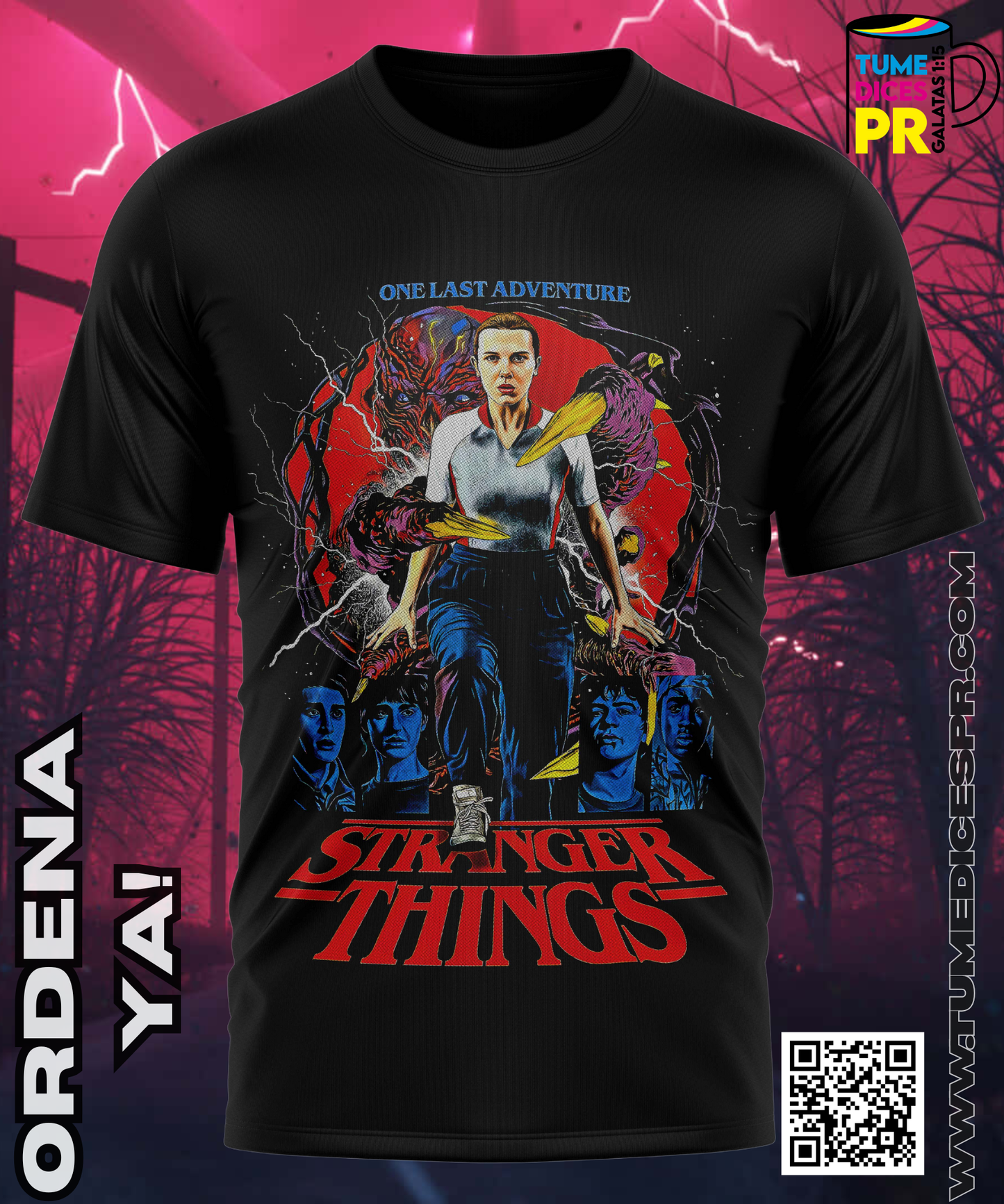 STRANGER THINGS Camisetas