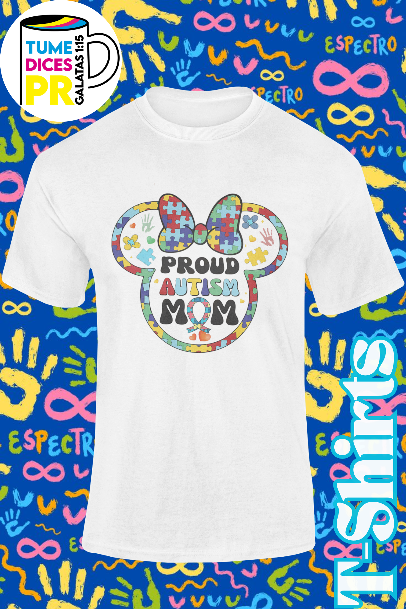 AUTISMO 4 Camisetas