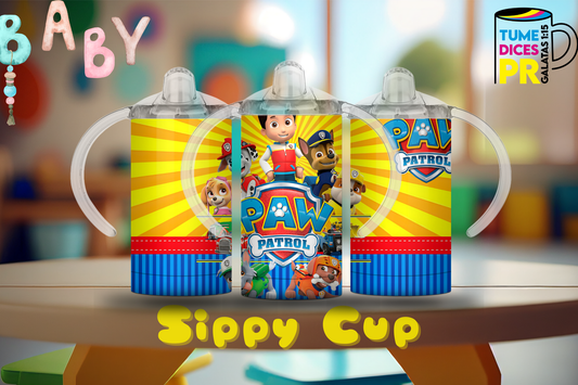 Sippy Cup Paw Patrol 4 12 oz | Acero inoxidable | Con sorbeto