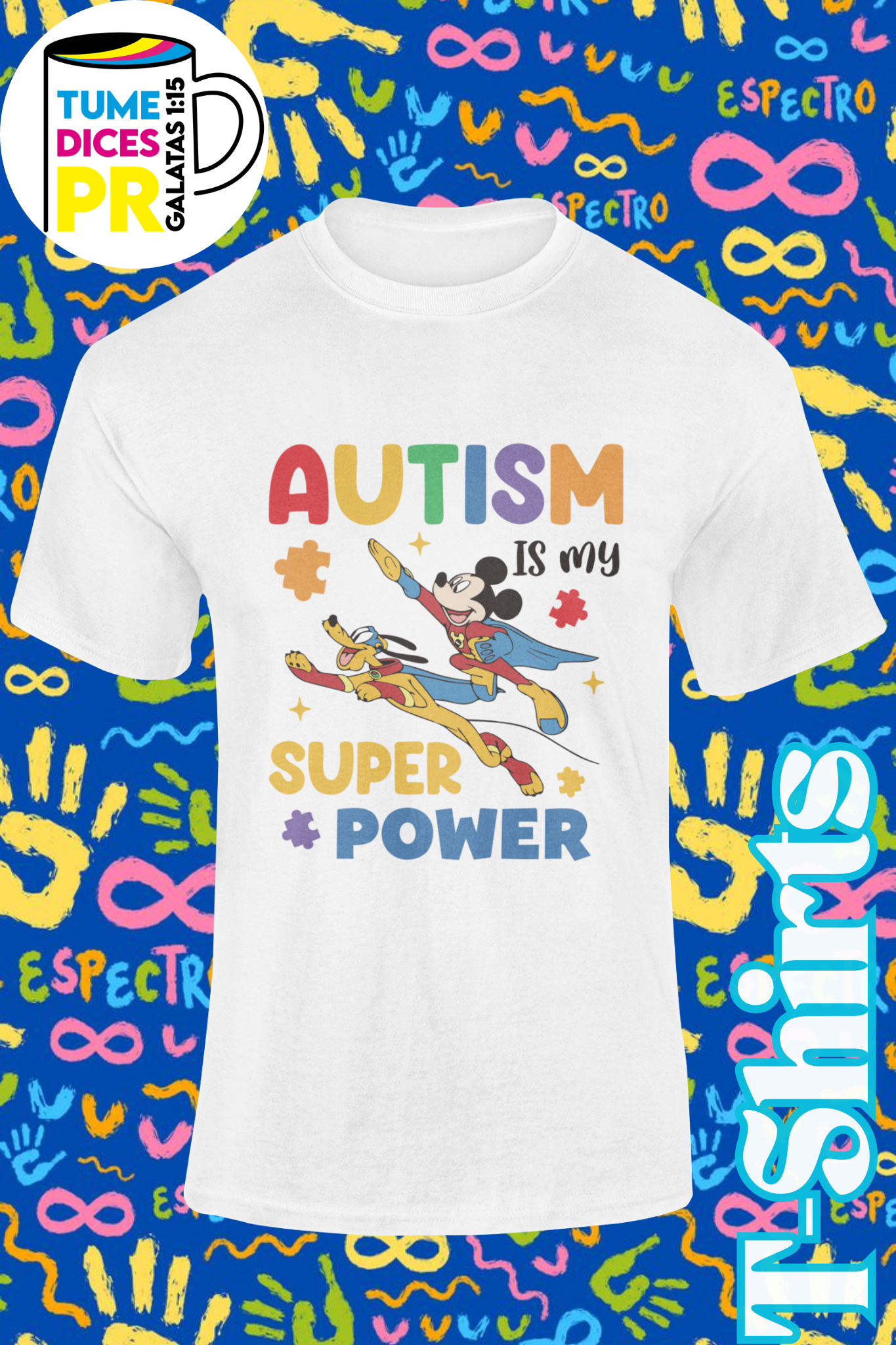 AUTISMO 4 Camisetas