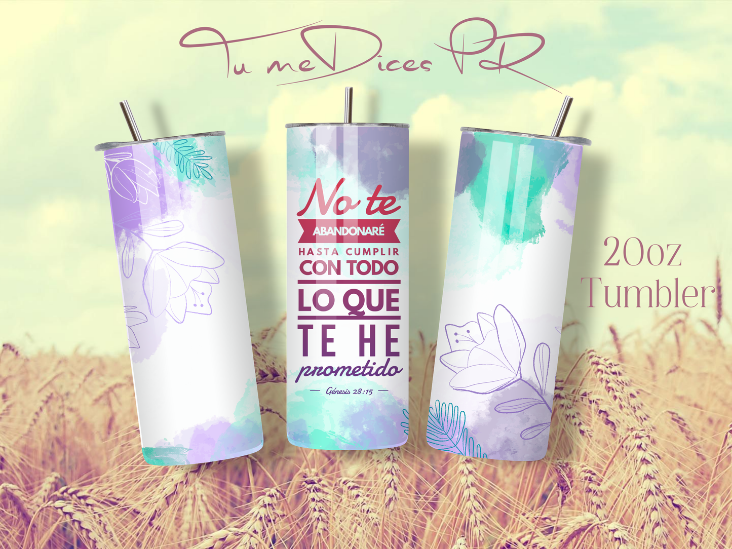 CRISTIANOS Skinny Tumbler