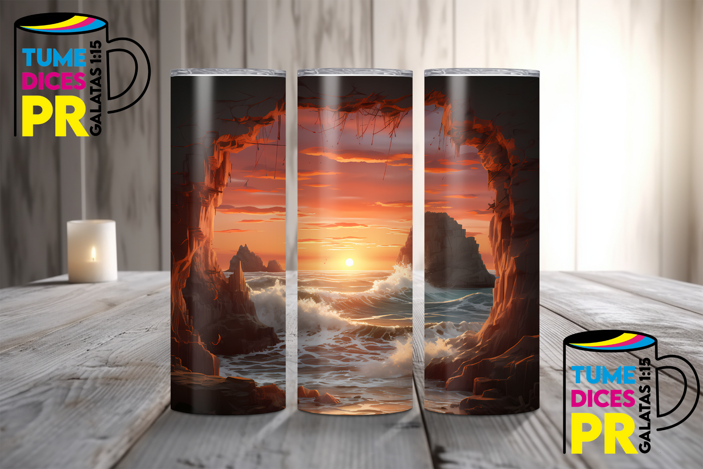 PAISAJES Skinny Tumbler