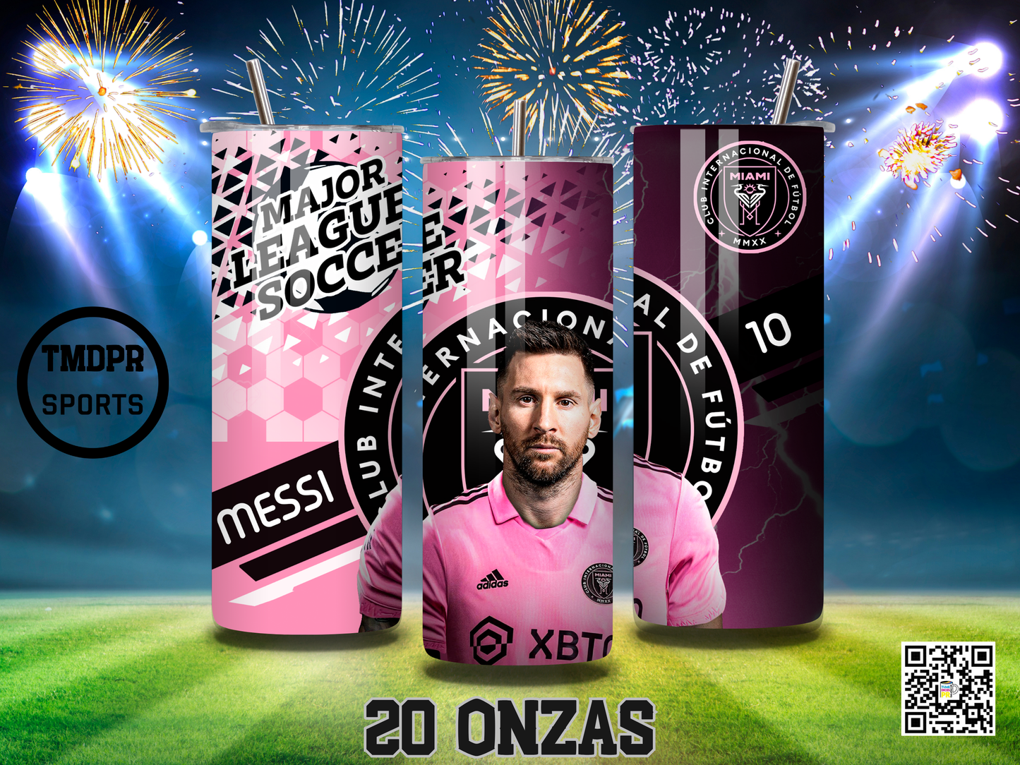 MESSI Skinny Tumbler