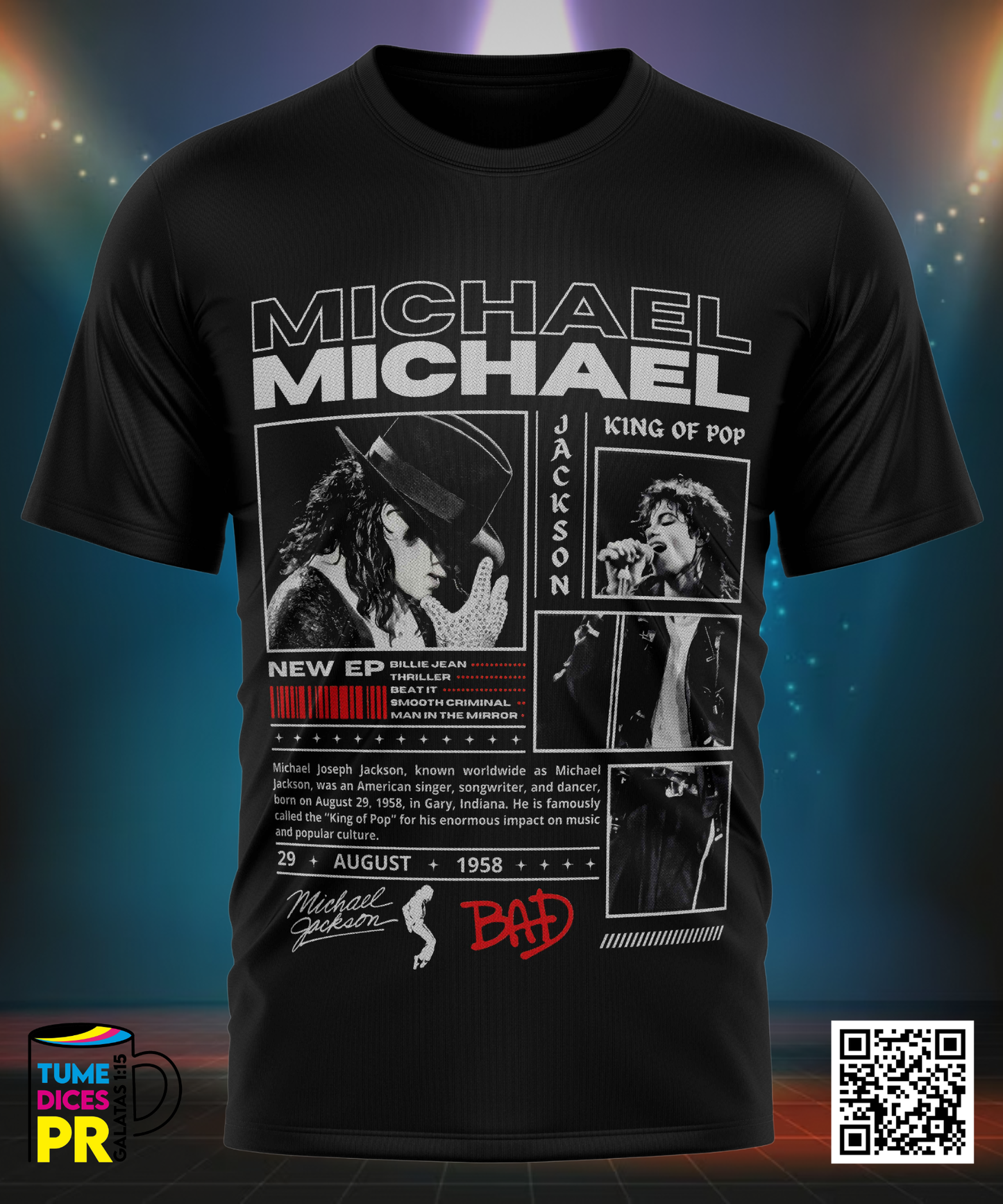 MICHAEL JACKSON Camisetas