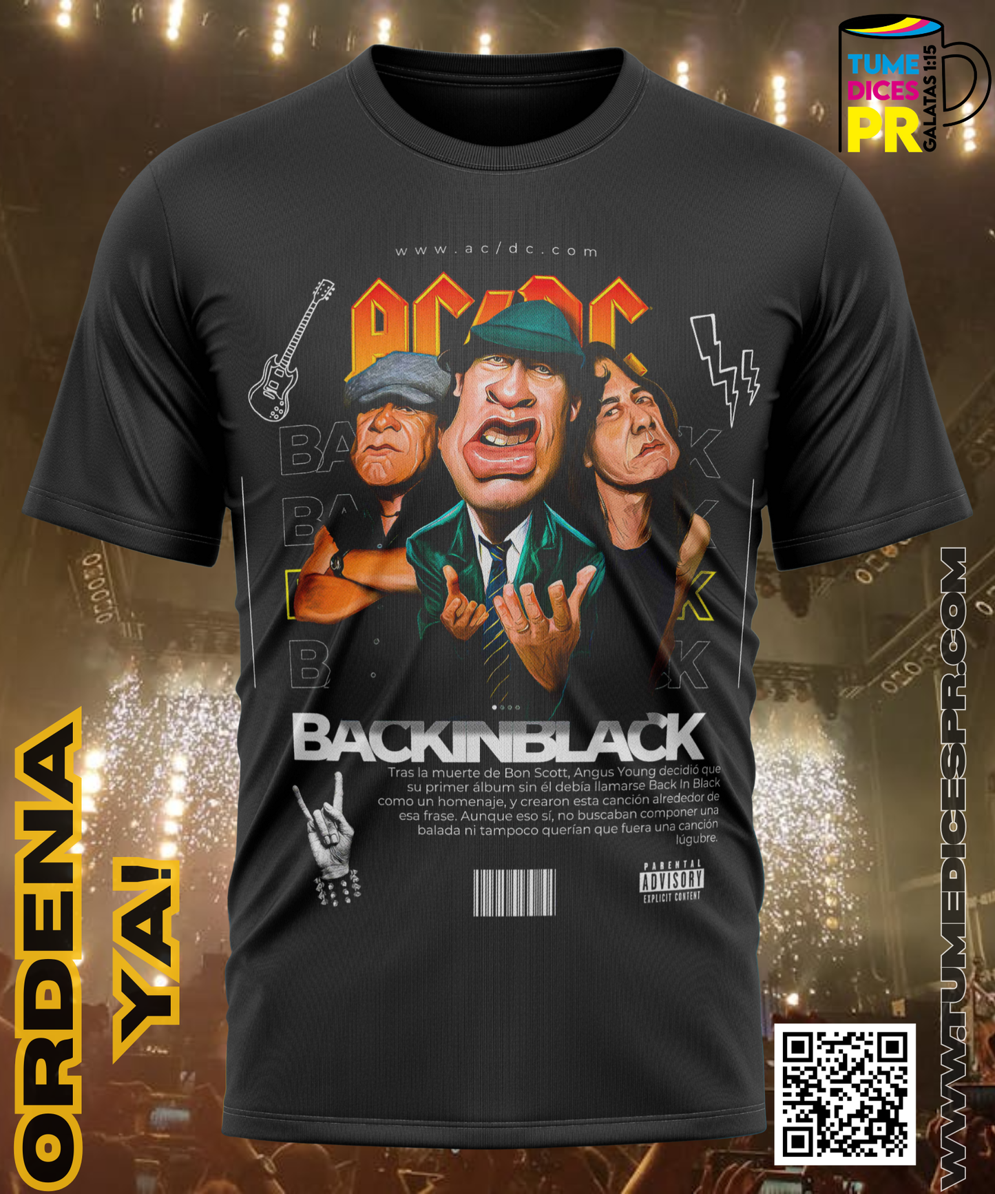 AC/DC Camisetas