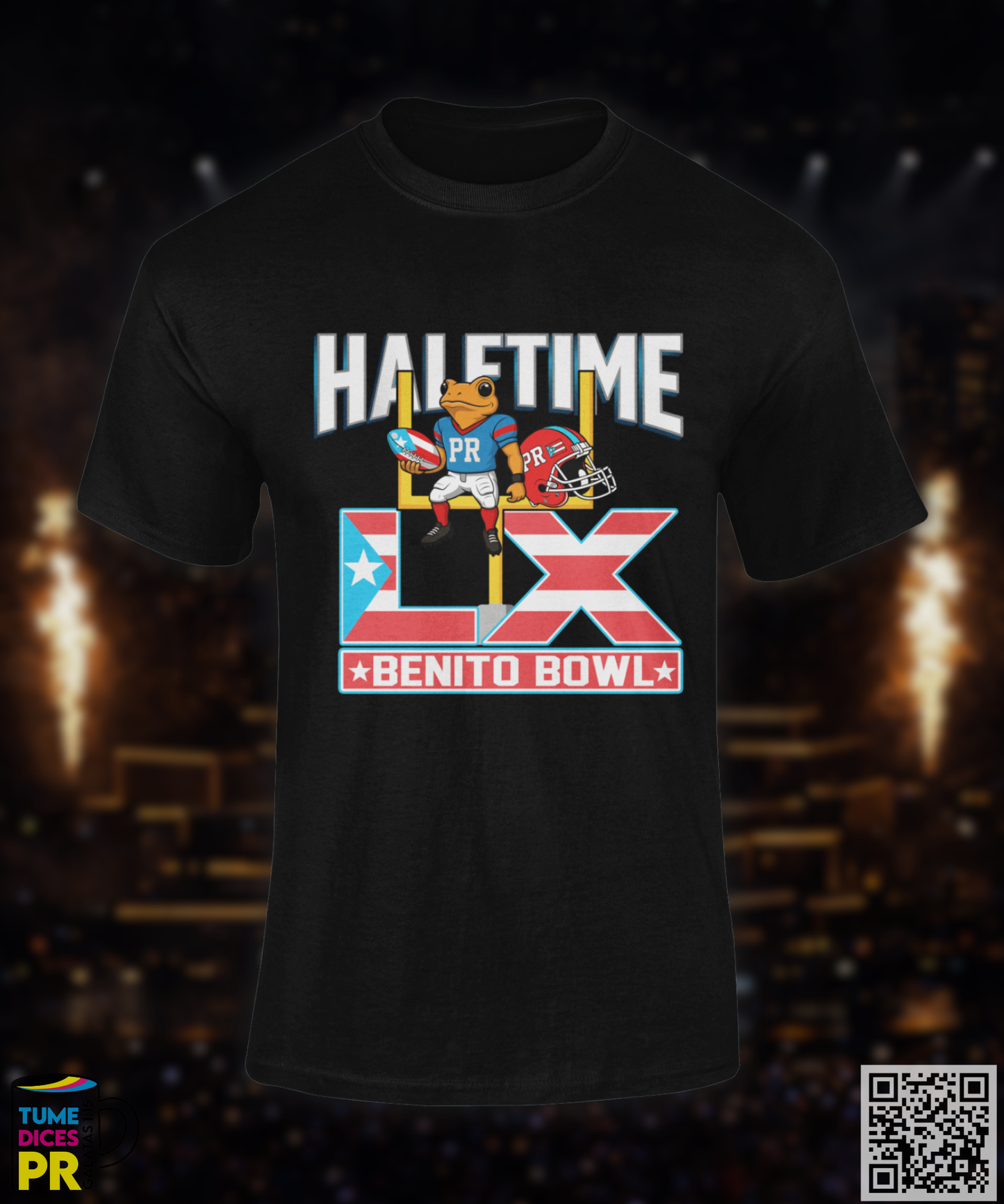 HALFTIME SHOW BAD BUNNY Camisetas