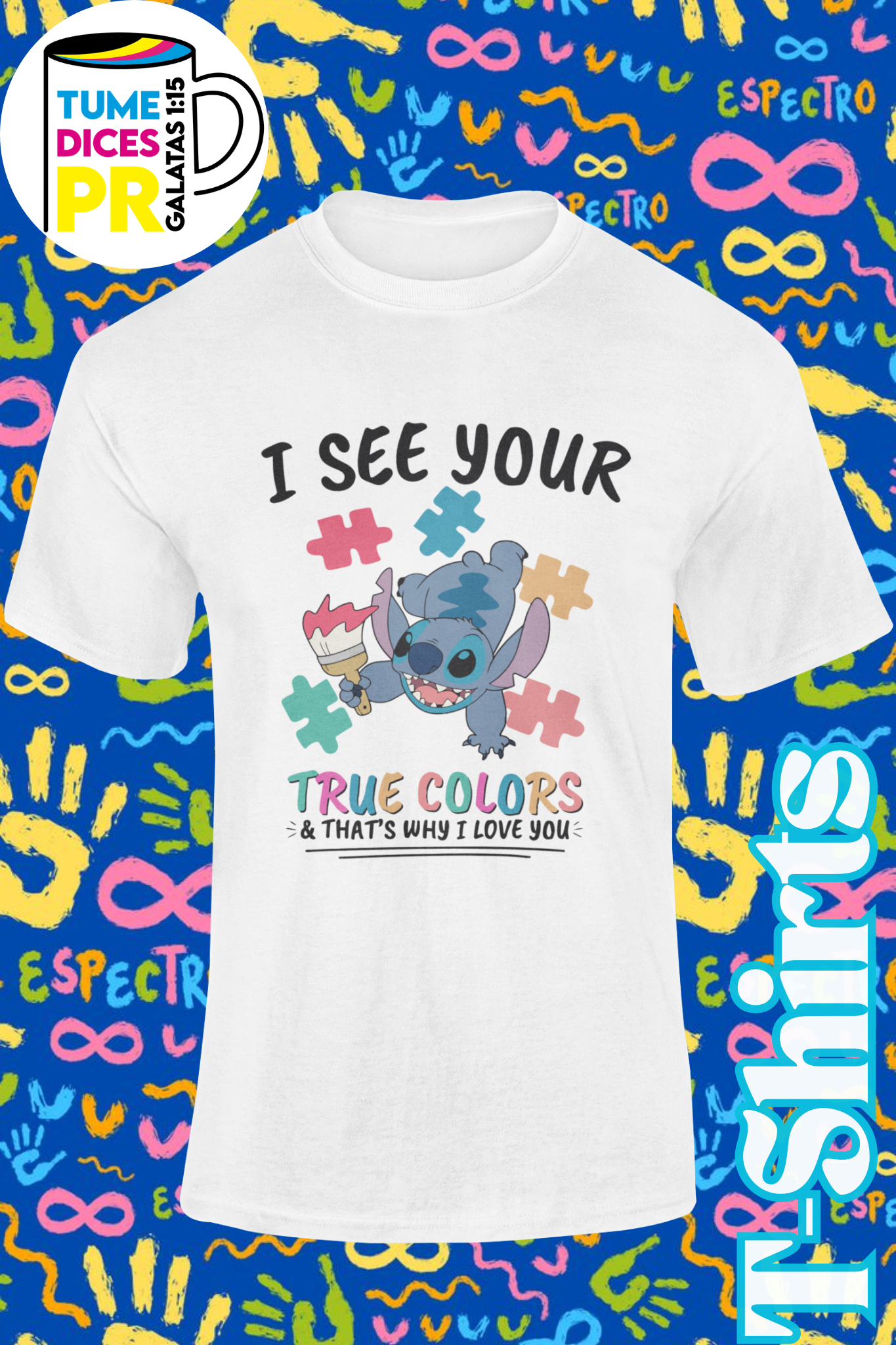 AUTISMO 4 Camisetas