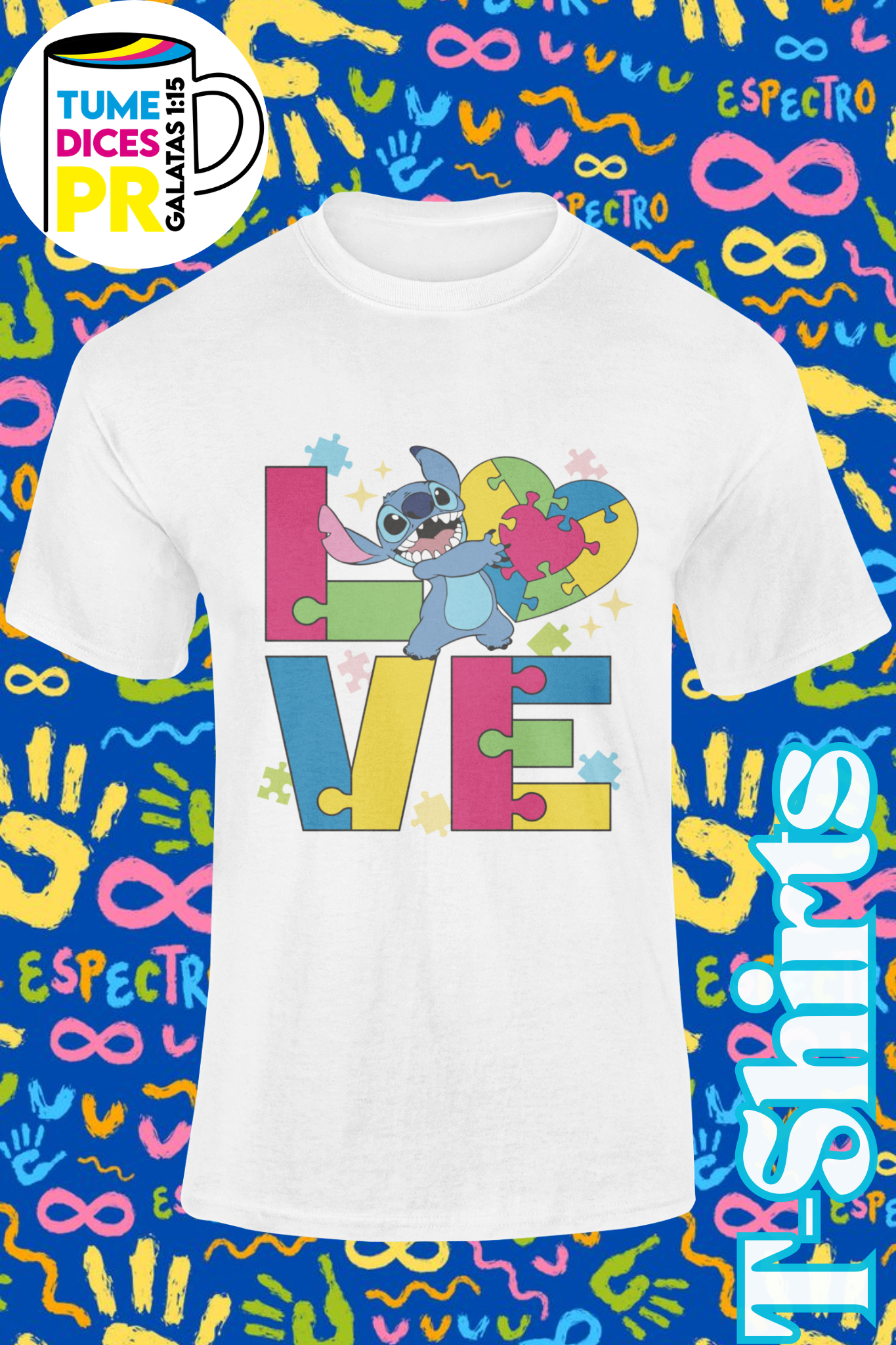 AUTISMO 4 Camisetas