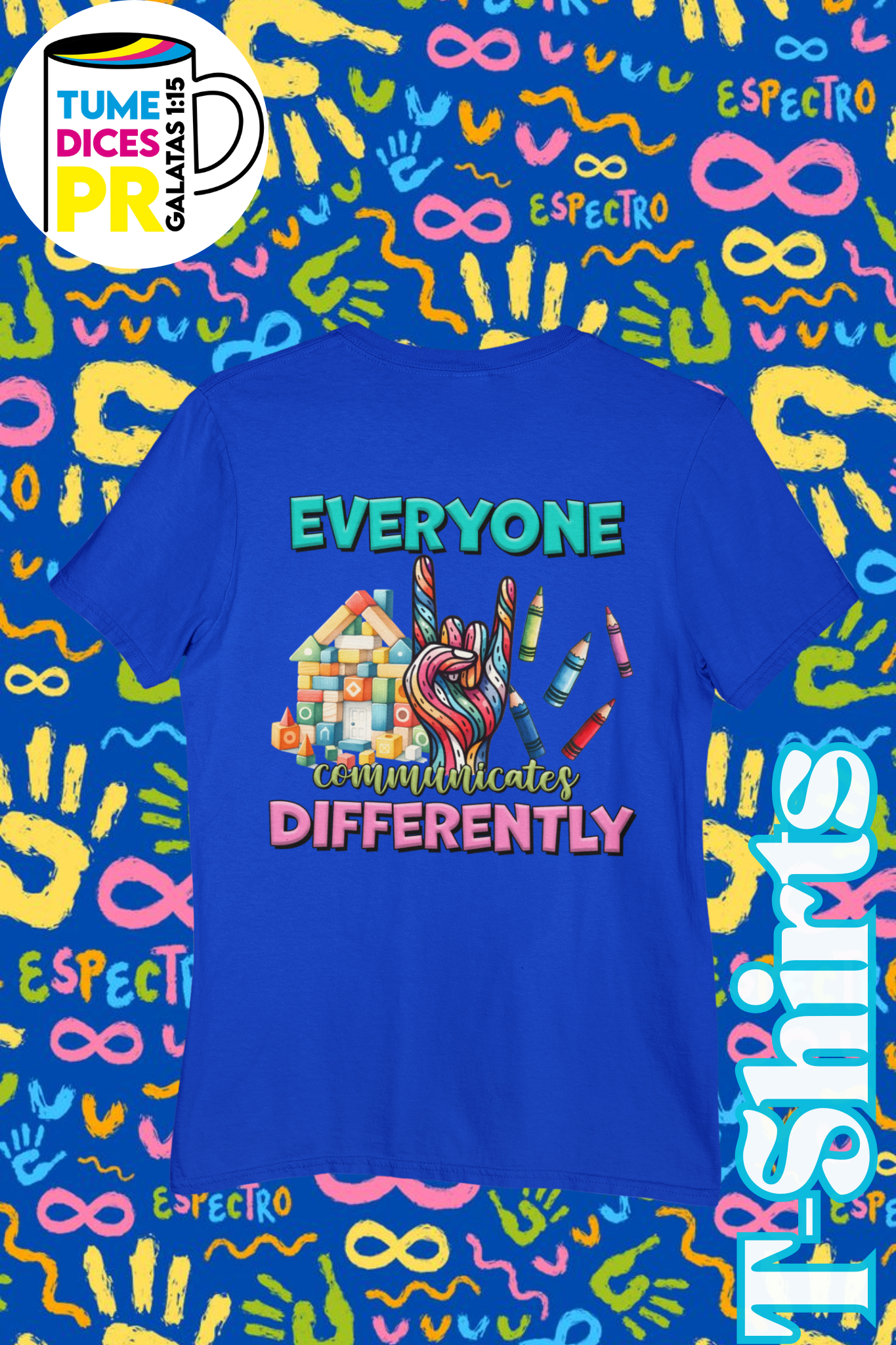 AUTISMO 4 Camisetas