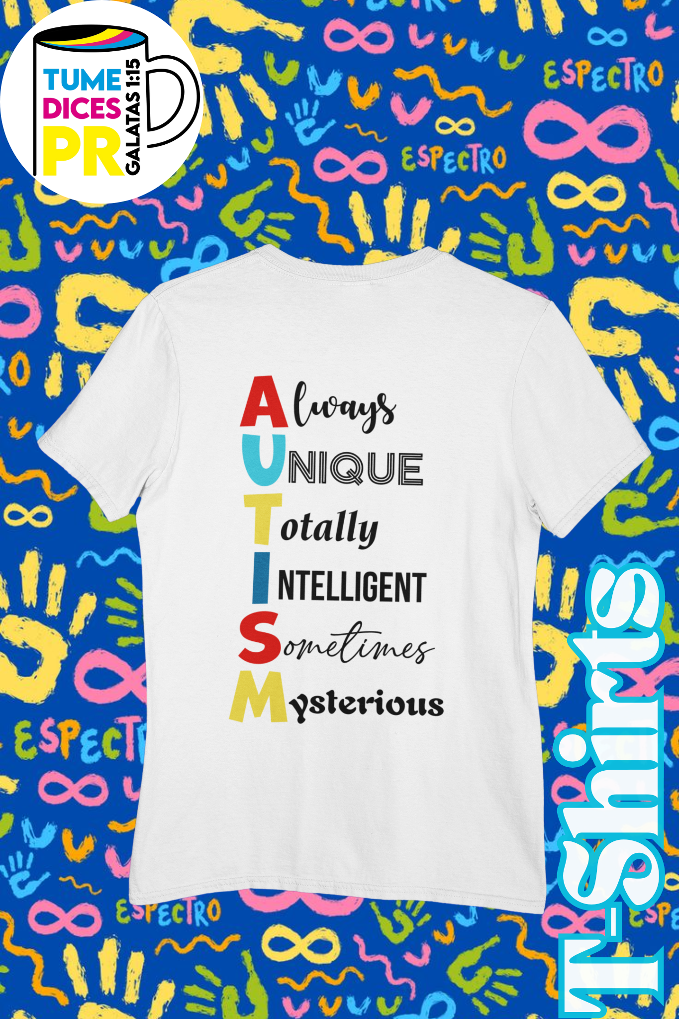 AUTISMO 4 Camisetas