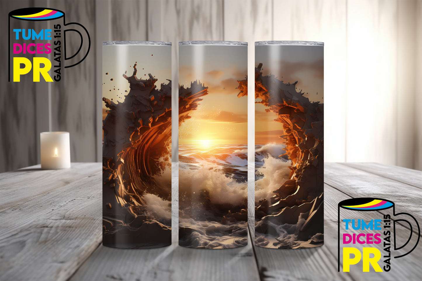 PAISAJES Skinny Tumbler