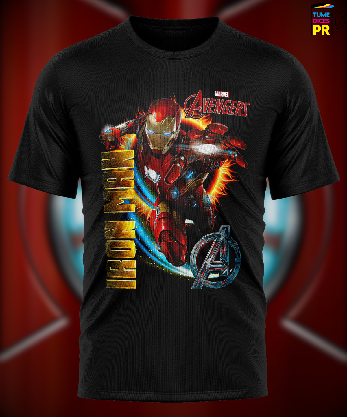 IRON MAN Camisetas