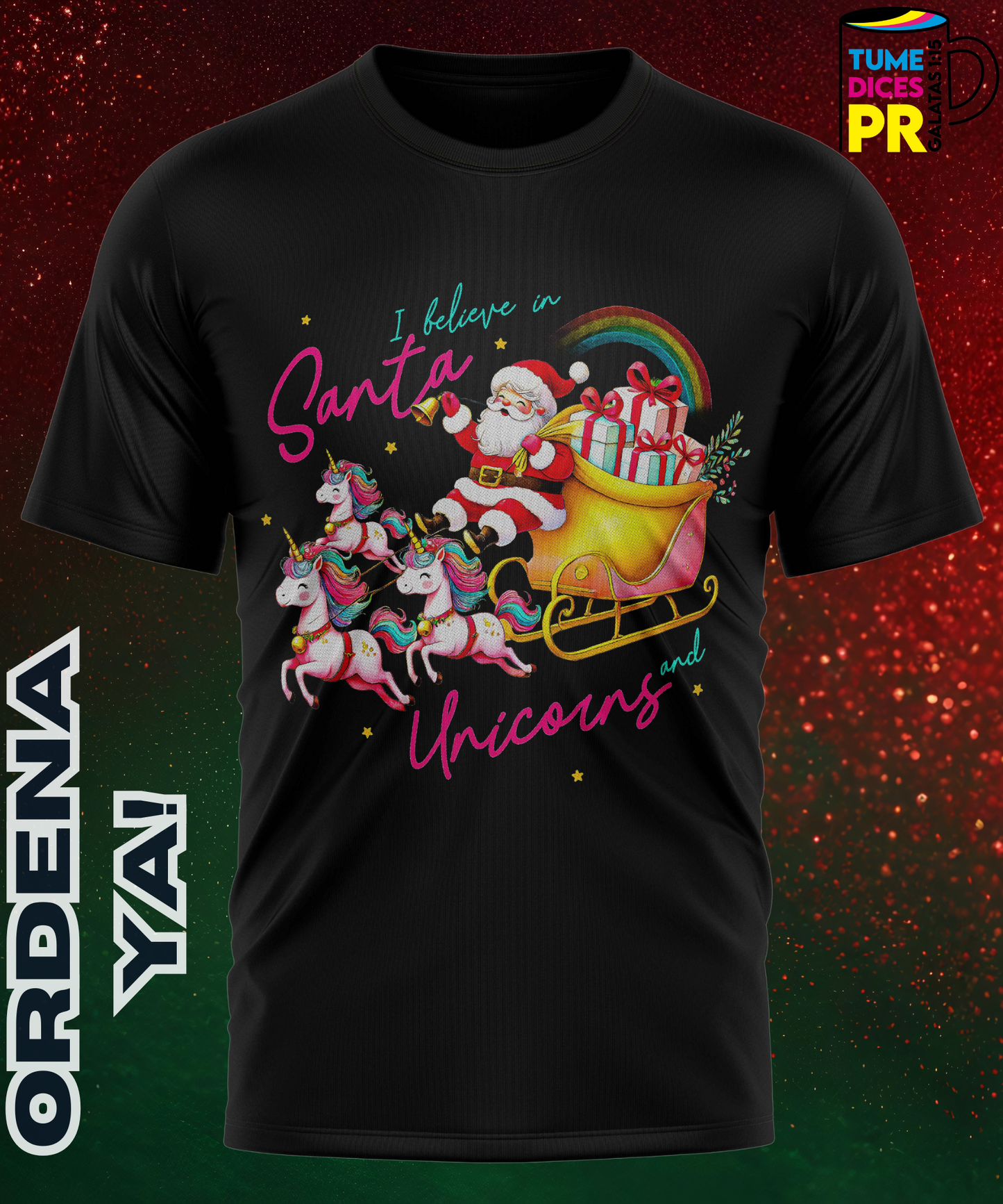 Camiseta SANTA NAVIDAD
