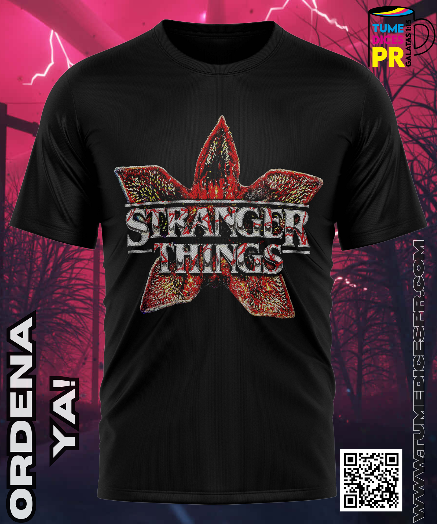 STRANGER THINGS Camisetas