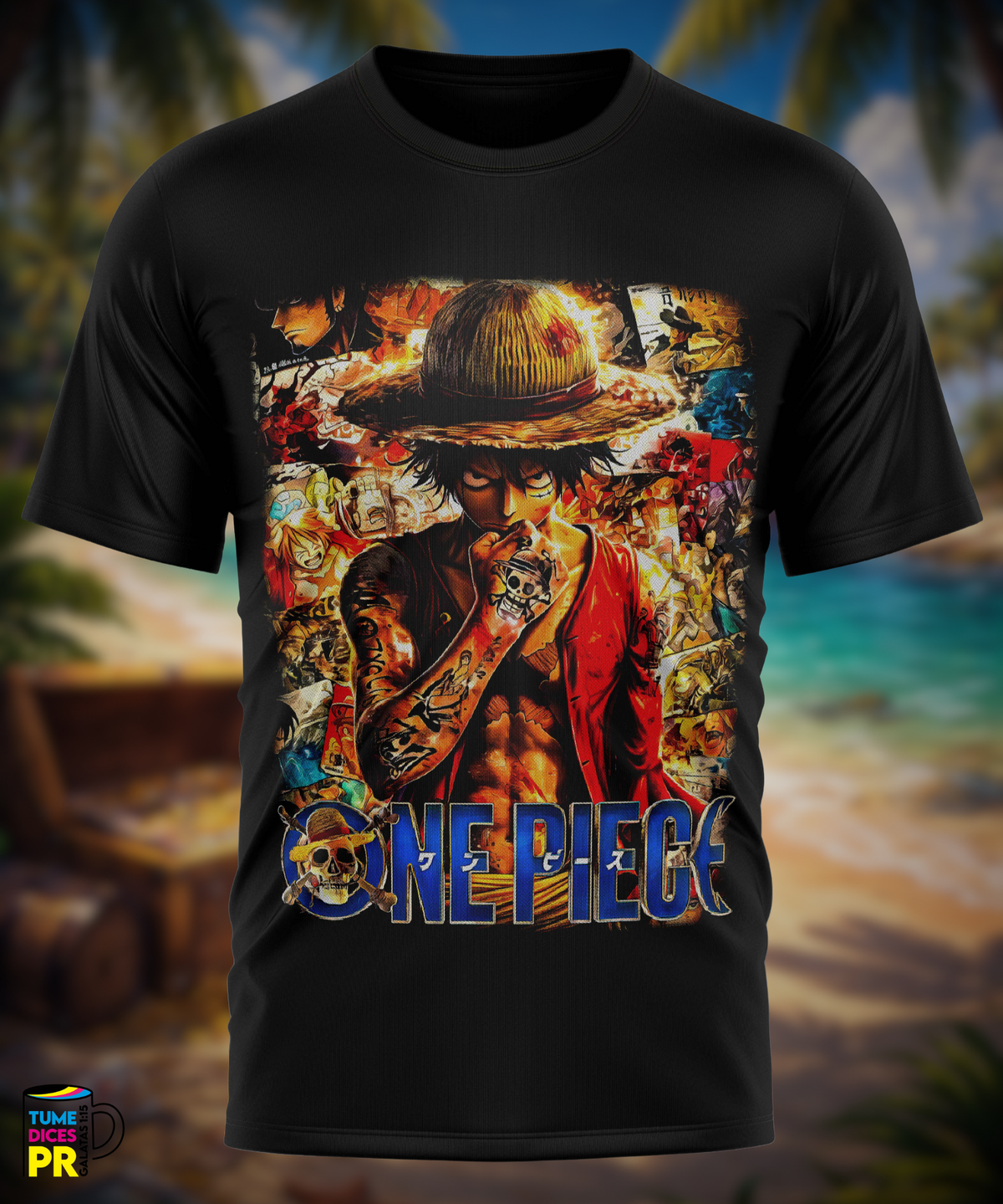 Camiseta ONE PIECE 1 | Algodón y poliéster | Tallas S–XL