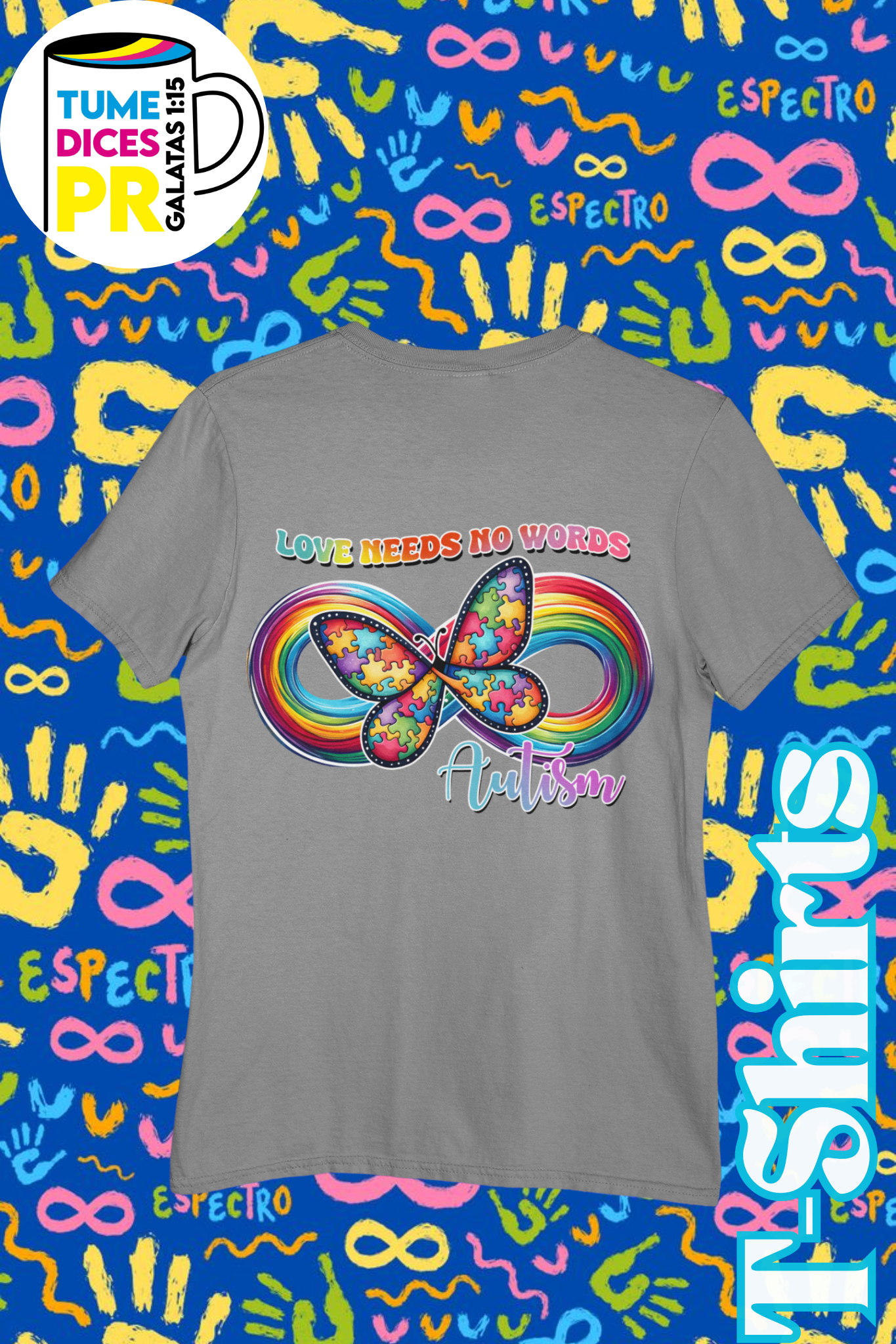 AUTISMO 4 Camisetas