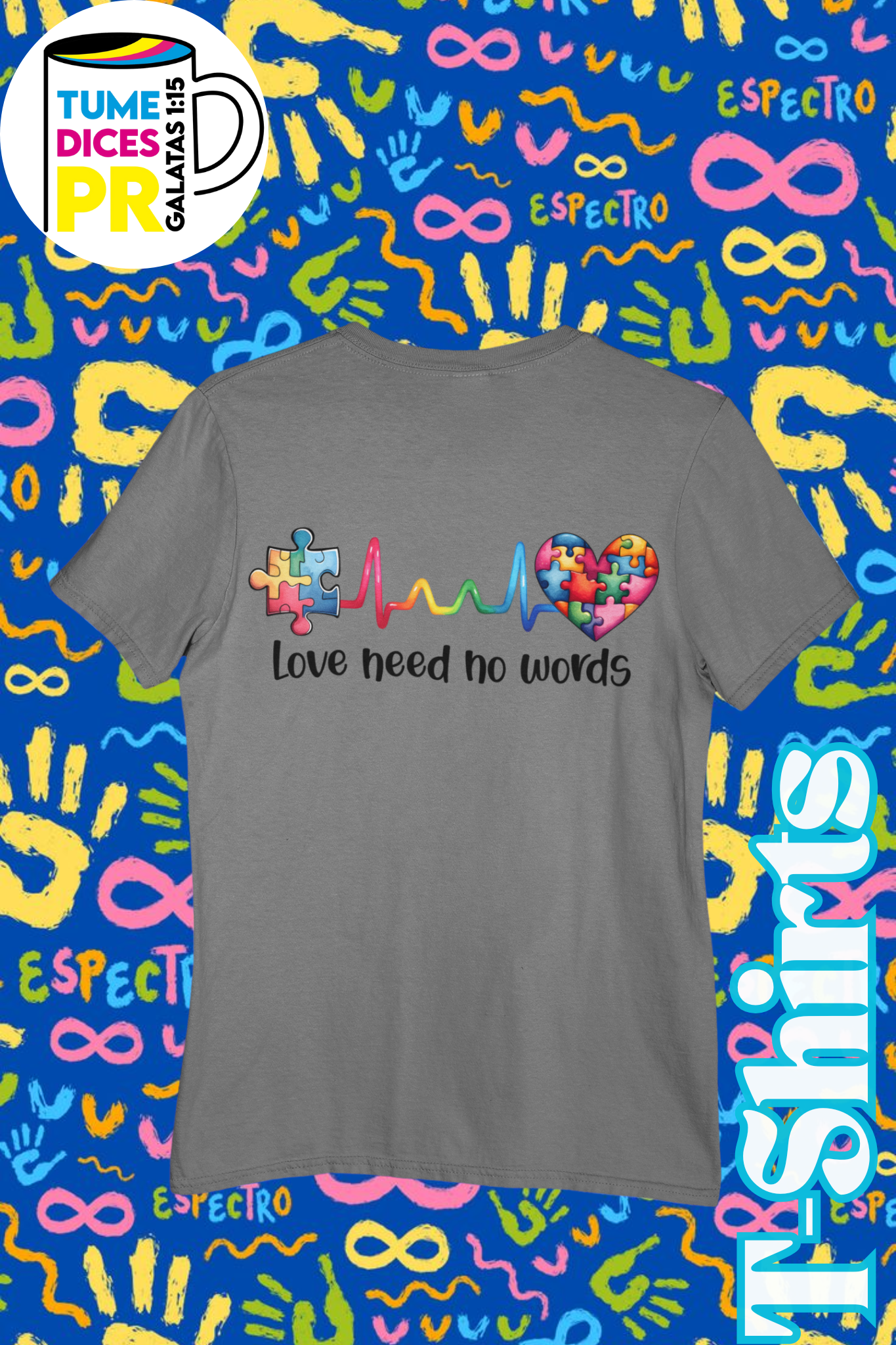 AUTISMO 4 Camisetas