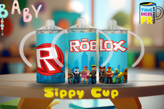 Sippy Cup Roblox 12 oz | Acero inoxidable | Con sorbeto