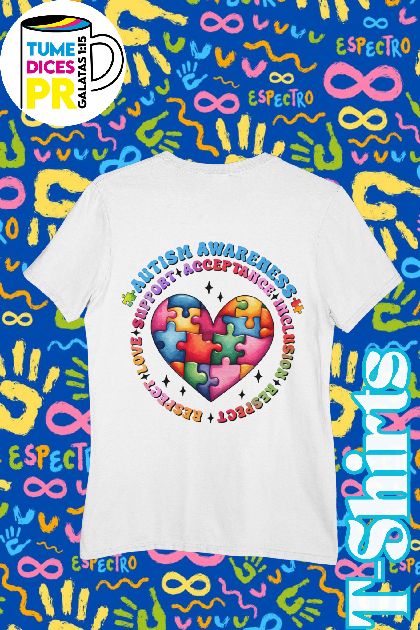 AUTISMO 4 Camisetas