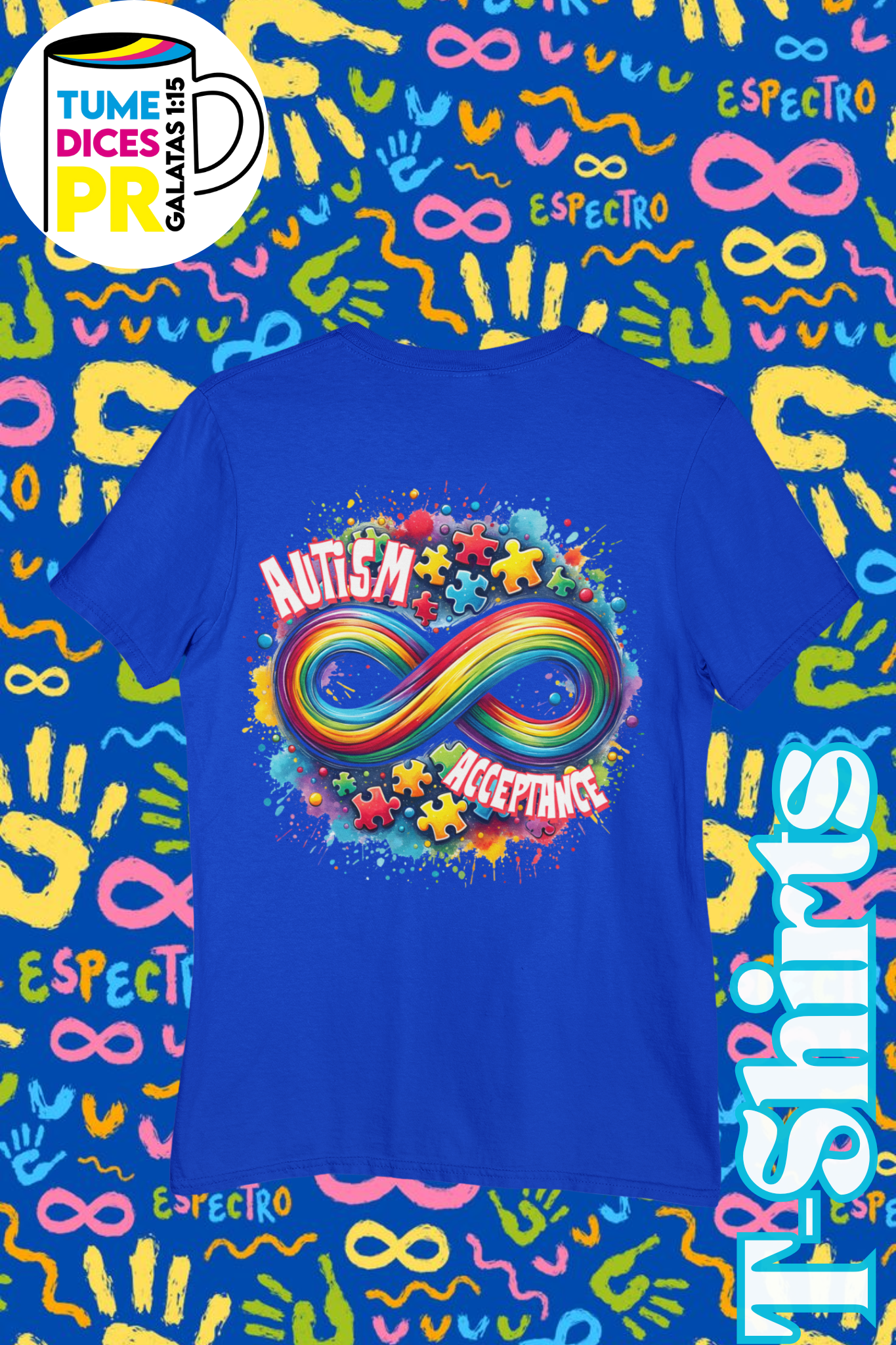 AUTISMO 4 Camisetas