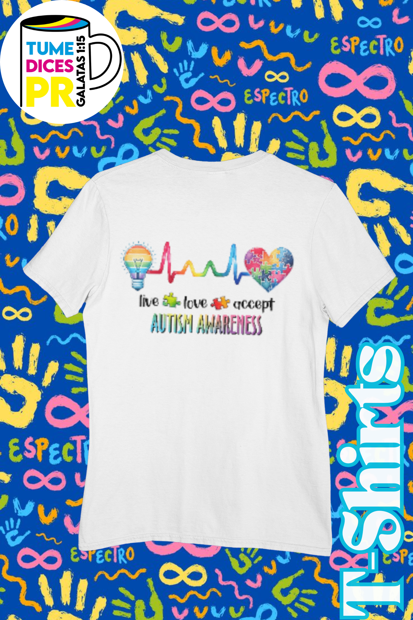 AUTISMO 4 Camisetas