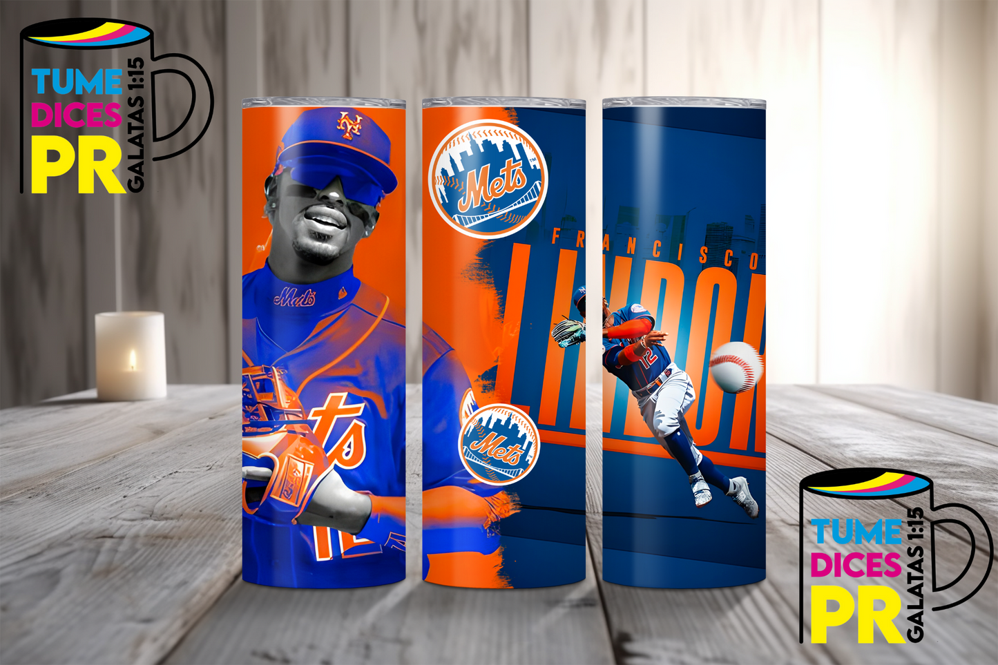 BASEBALL Skinny Tumbler