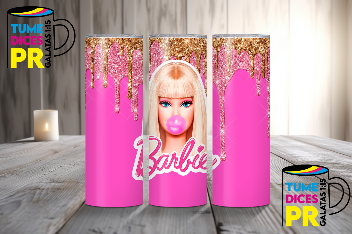 BARBIE Skinny Tumbler
