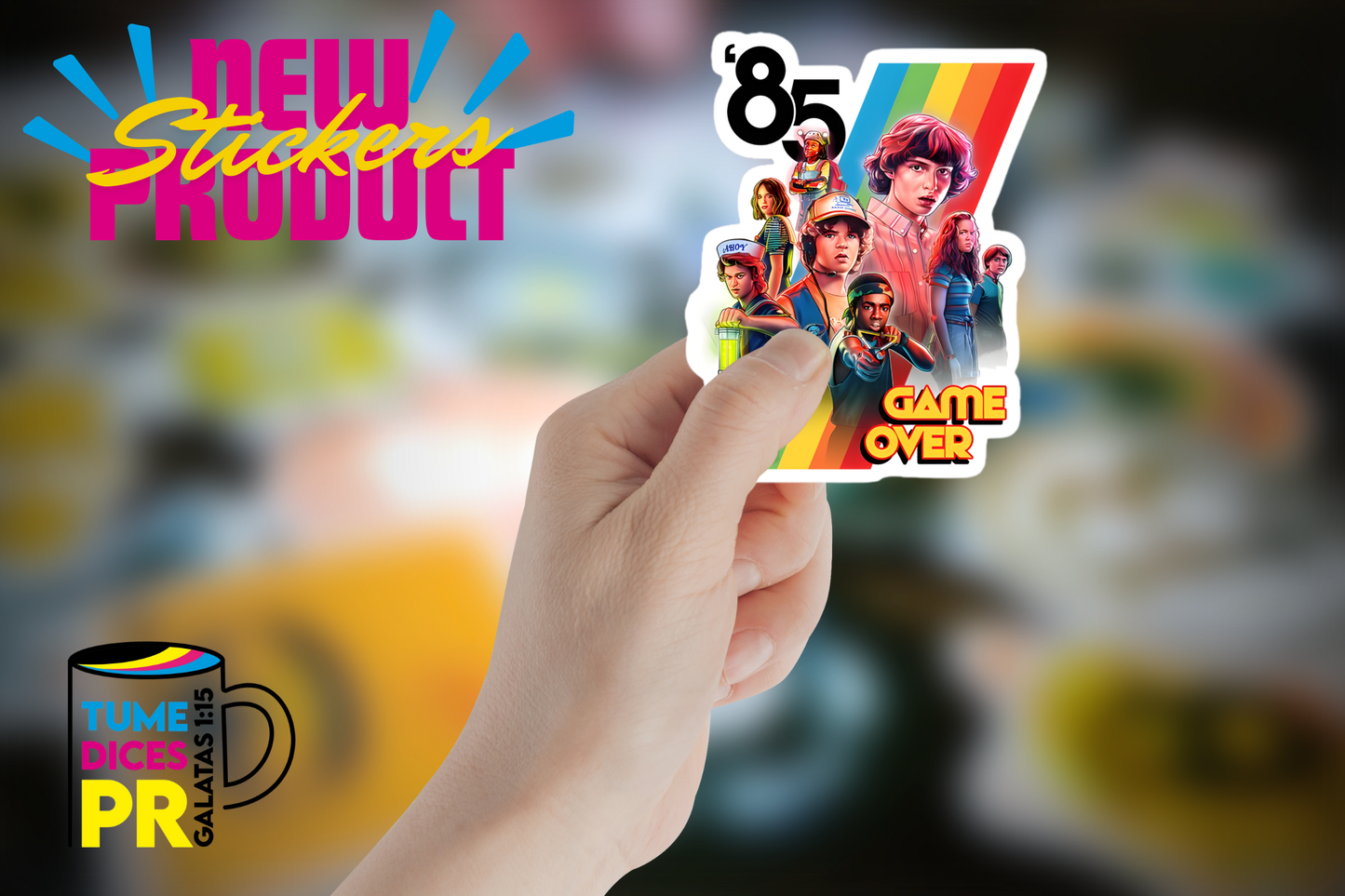 STRANGER THINGS Stickers