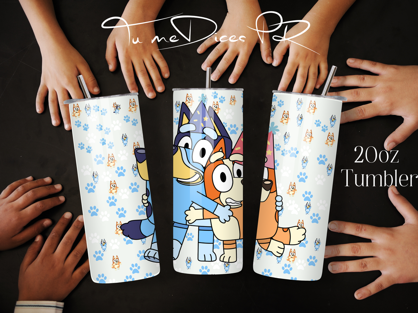 BLUEY Skinny Tumbler