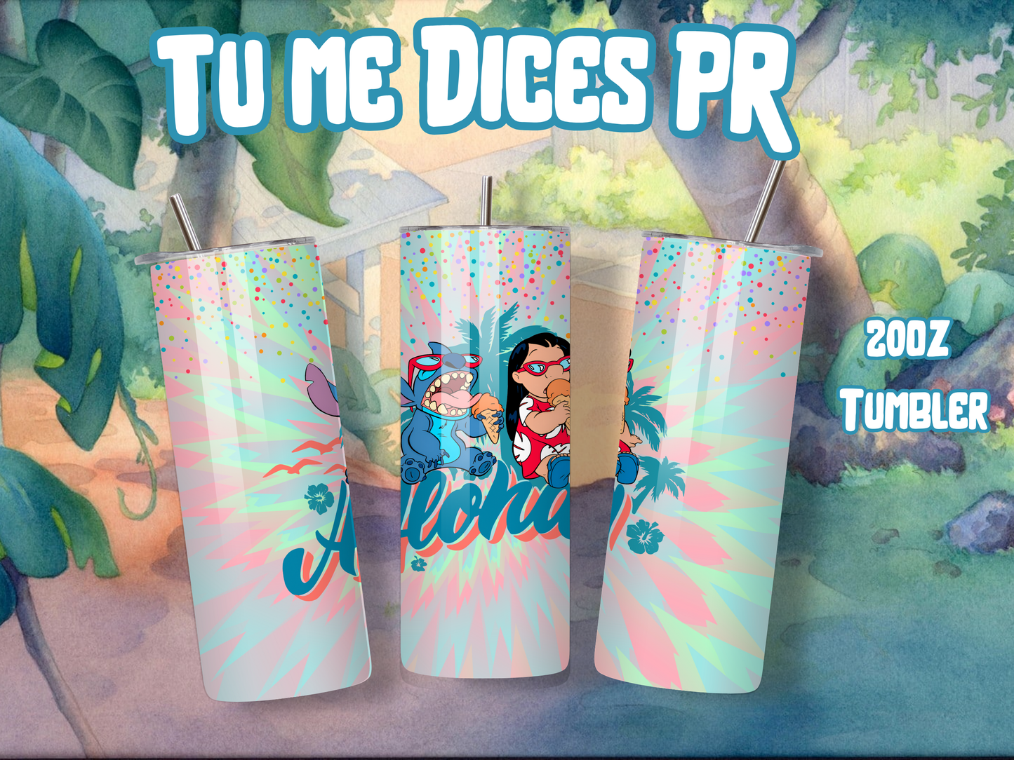 LILO & STITCH Skinny Tumbler