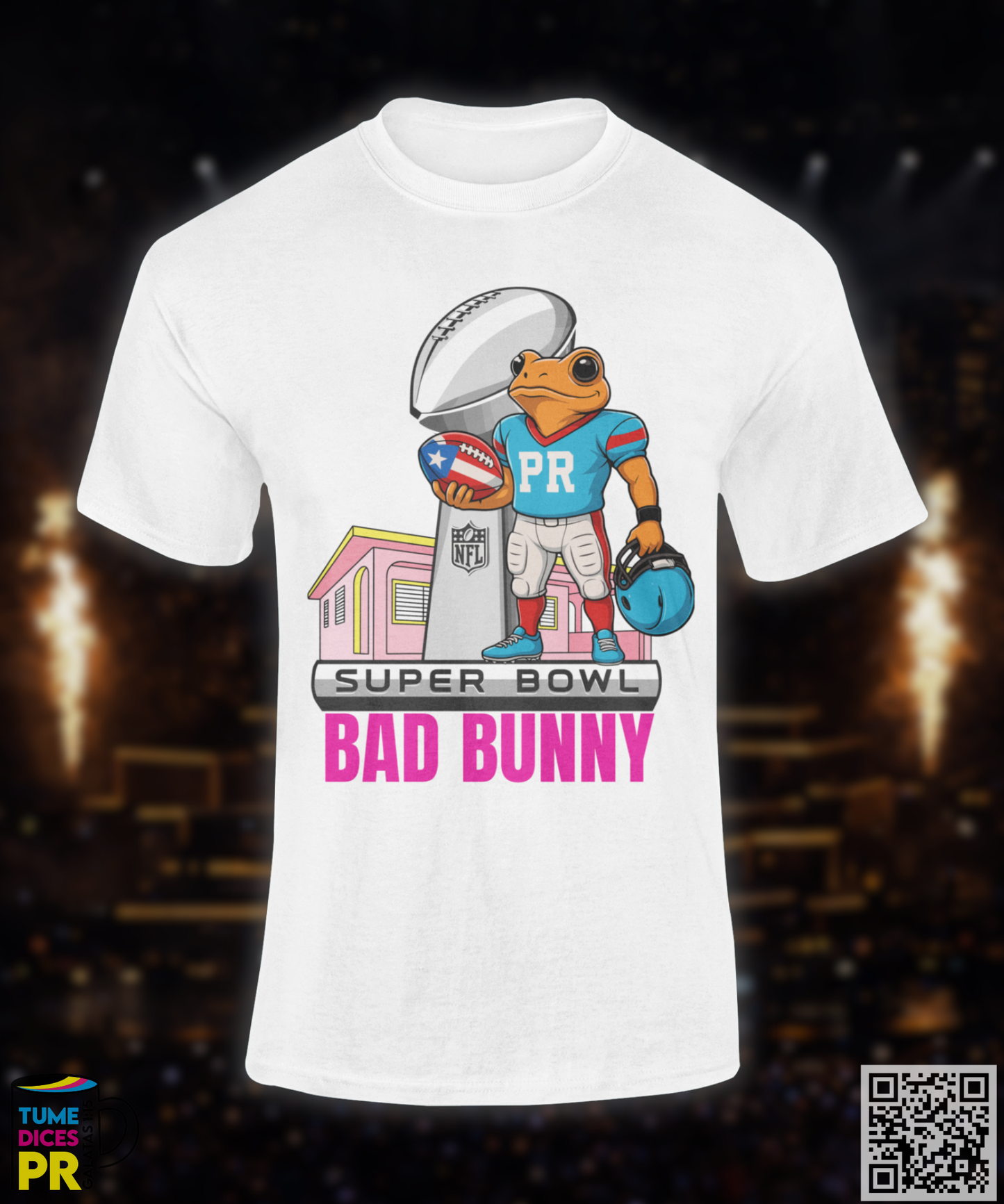 HALFTIME SHOW BAD BUNNY Camisetas