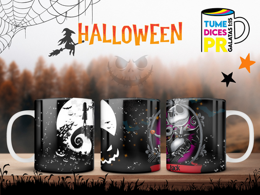 Taza Halloween Nightmare Before Christmas