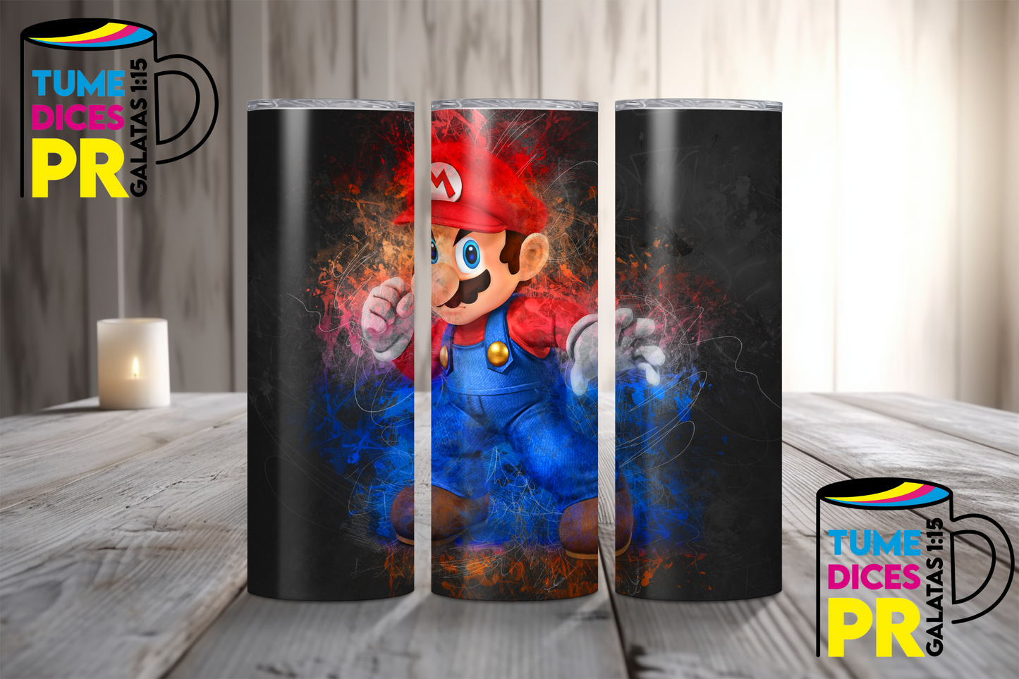 MARIO BROS Skinny Tumbler