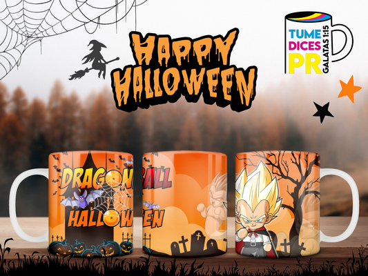 Taza Halloween Dragonball