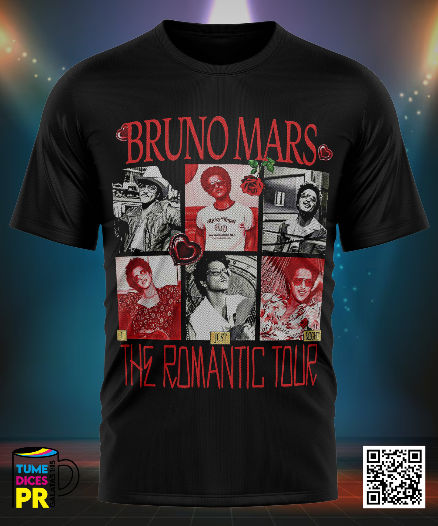 BRUNO MARS Camisetas
