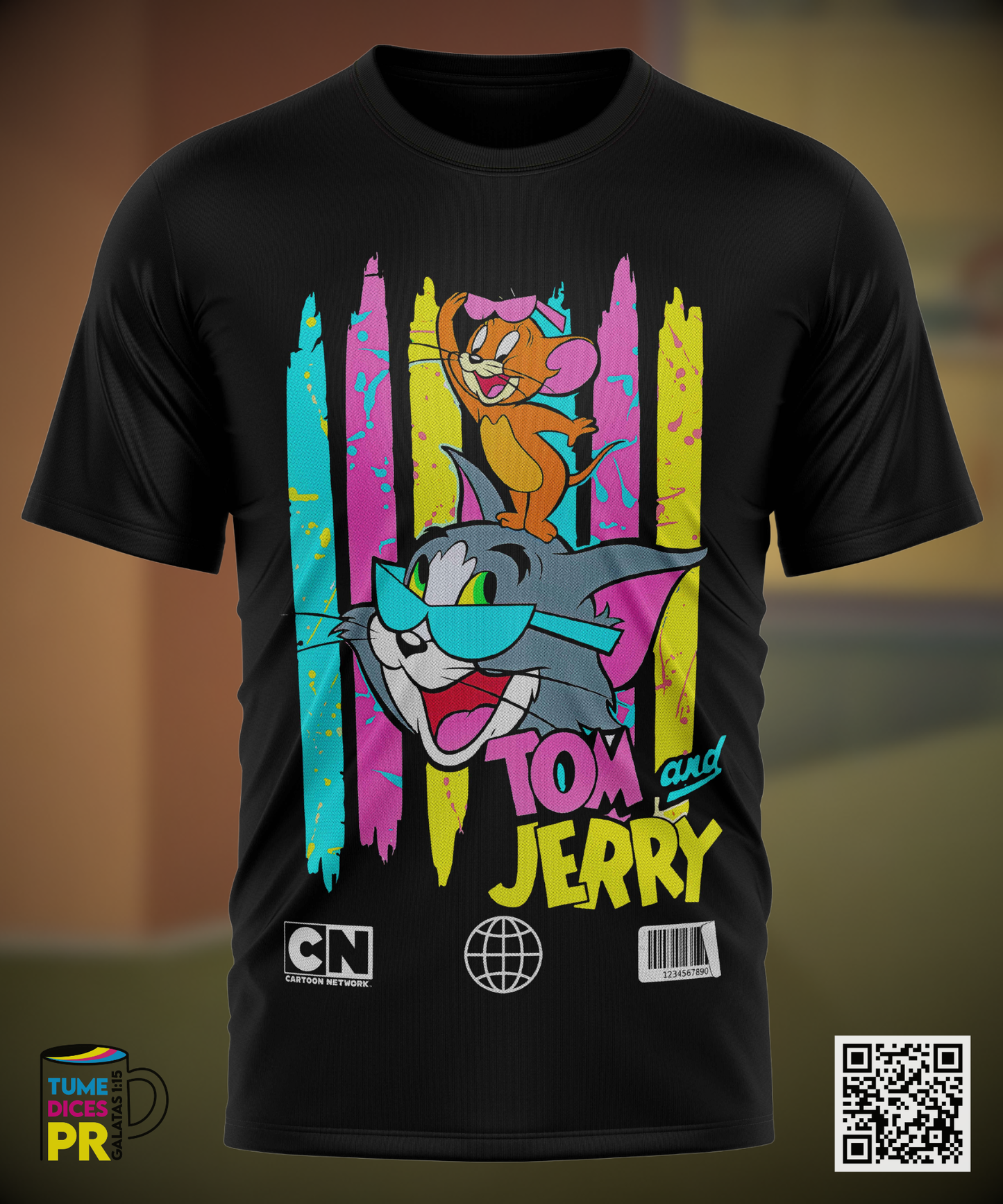 TOM & JERRY Camisetas