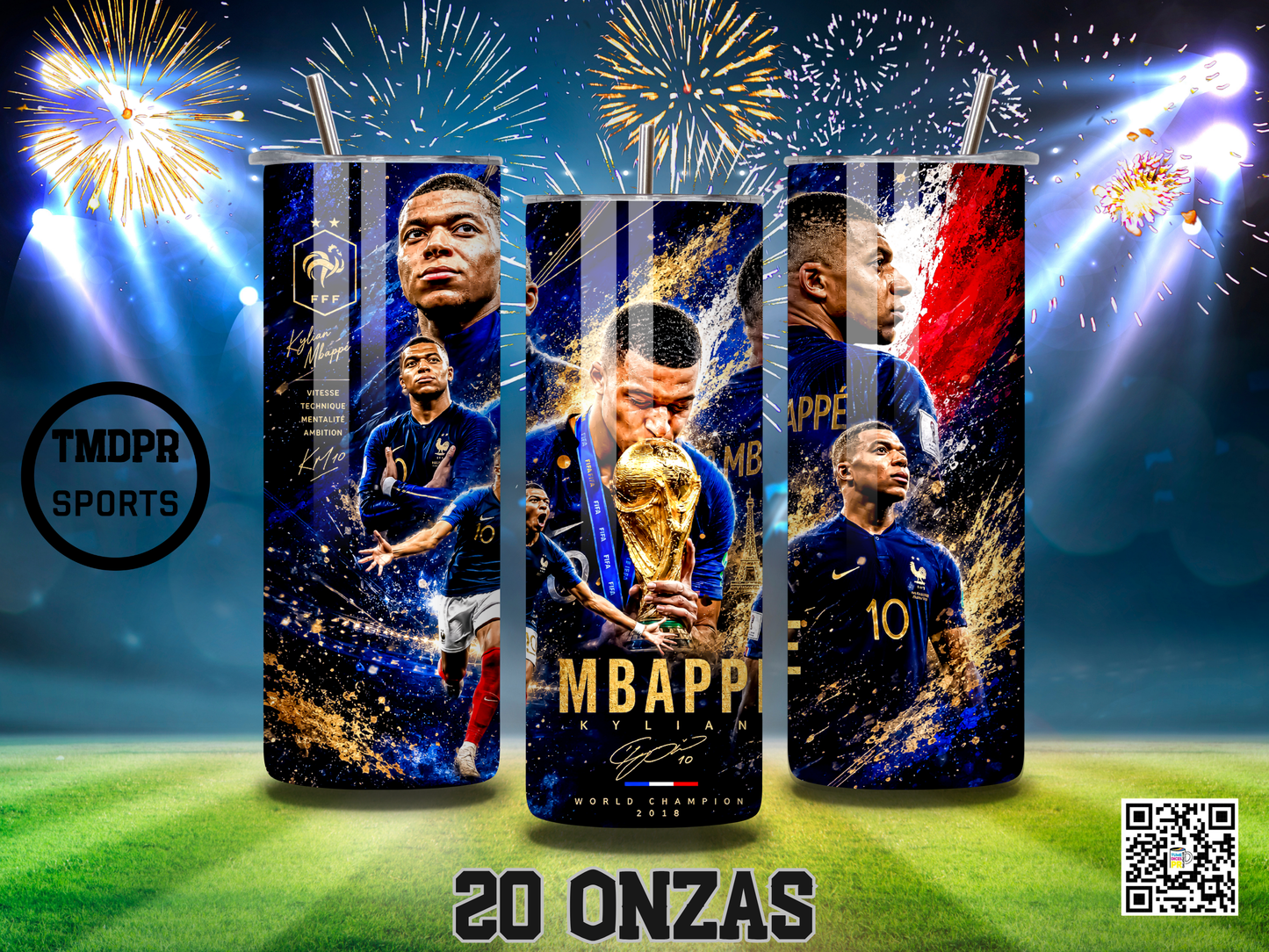 MBAPPE Skinny Tumbler