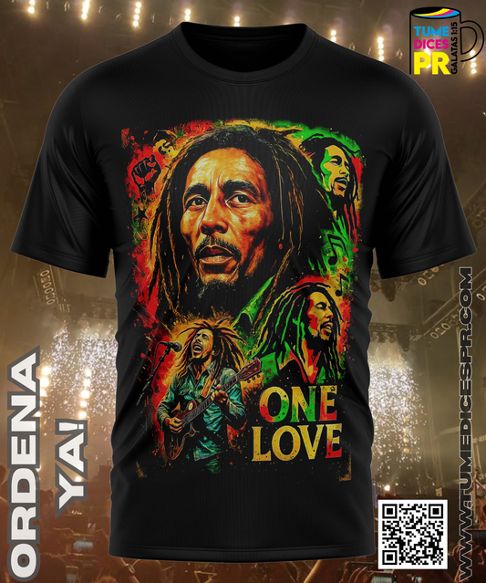 BOB MARLEY Camisetas