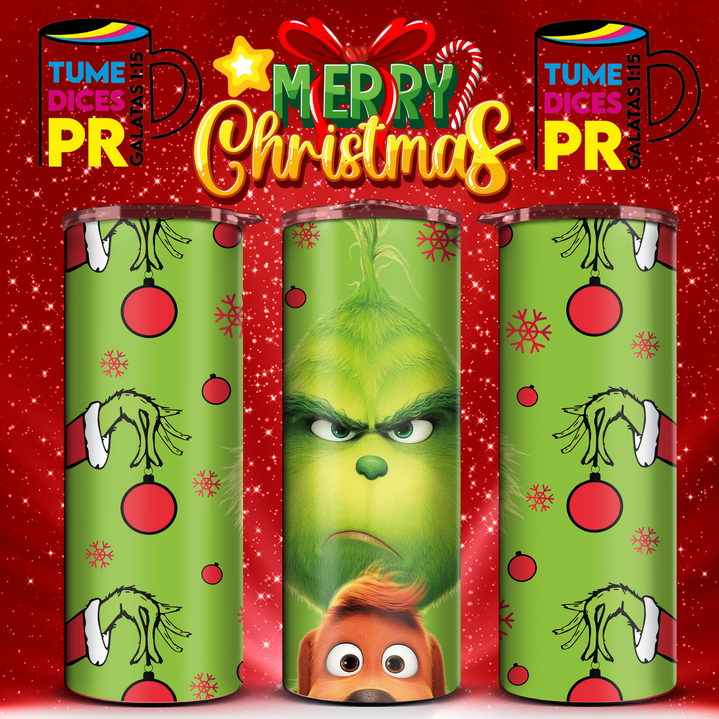 NAVIDAD Skinny Tumbler